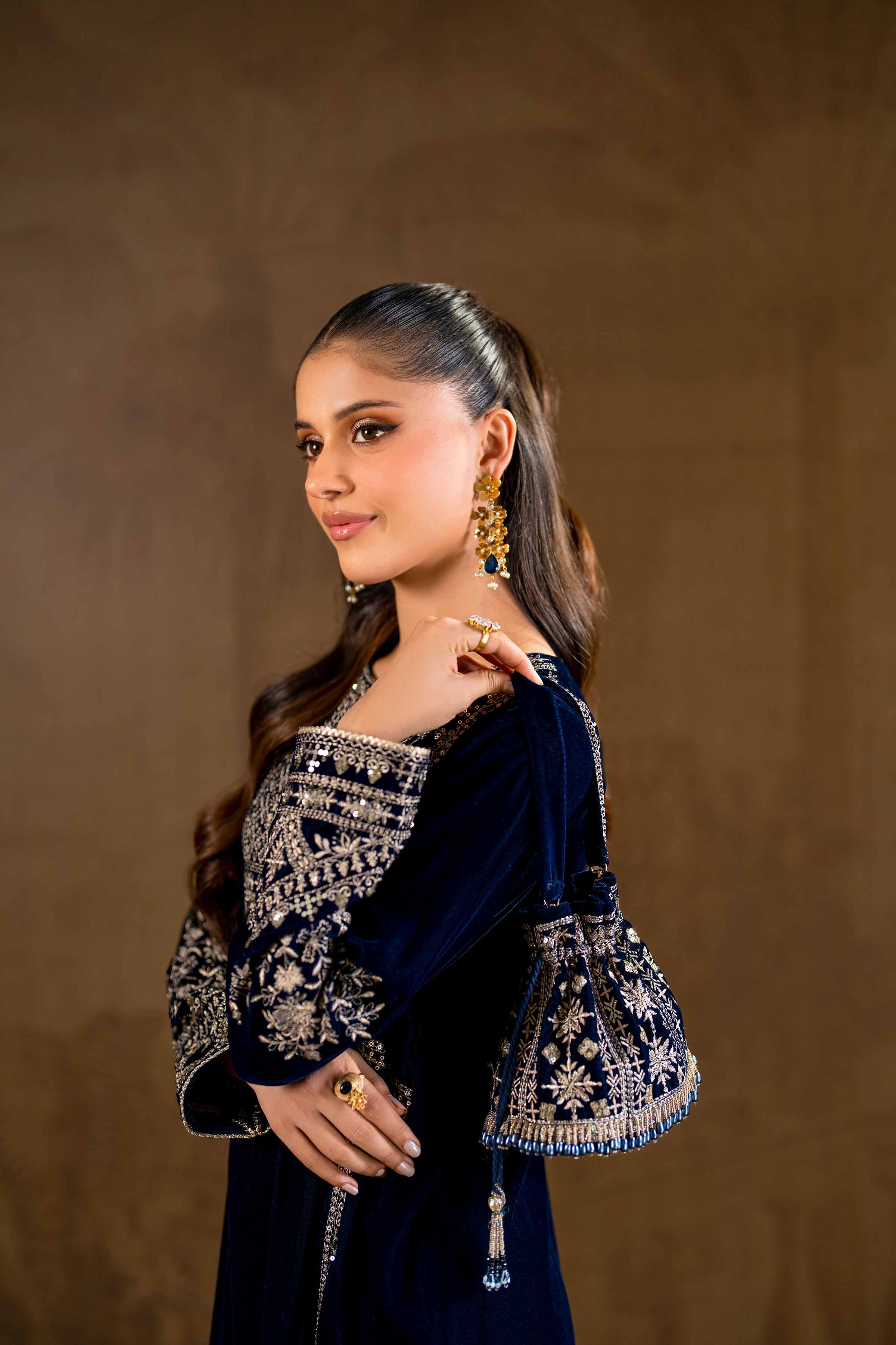 2 Piece - Embroidered Suit - KFW24-09 - Image 7