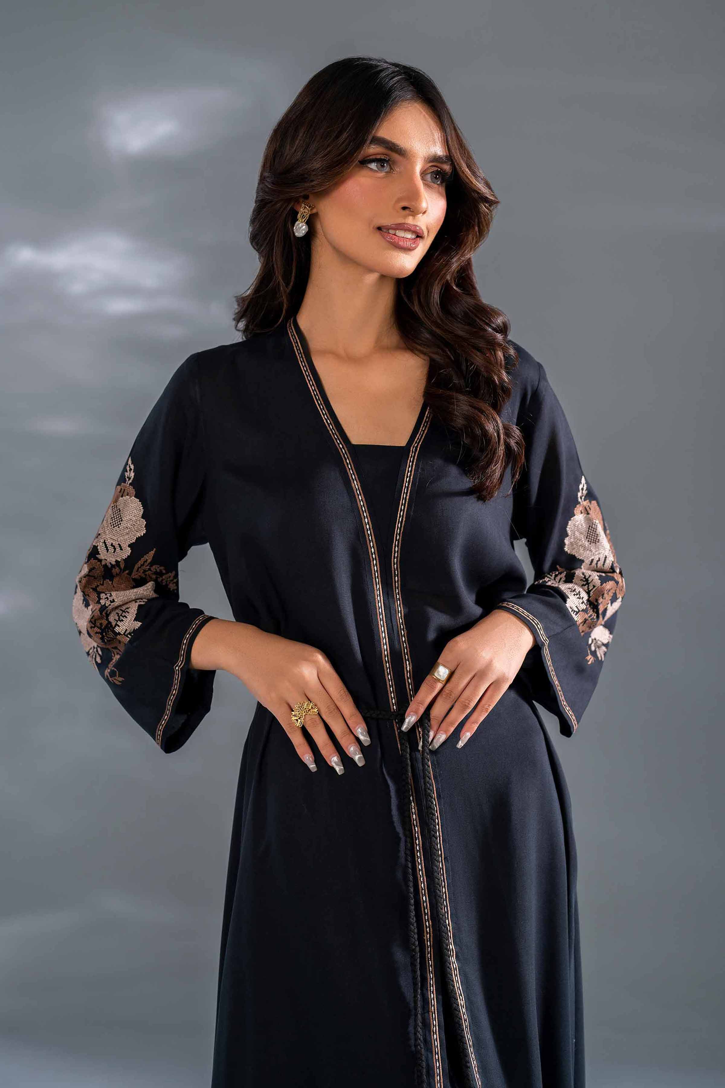 2 Piece - Embroidered Suit - KFW24-102 - Image 2