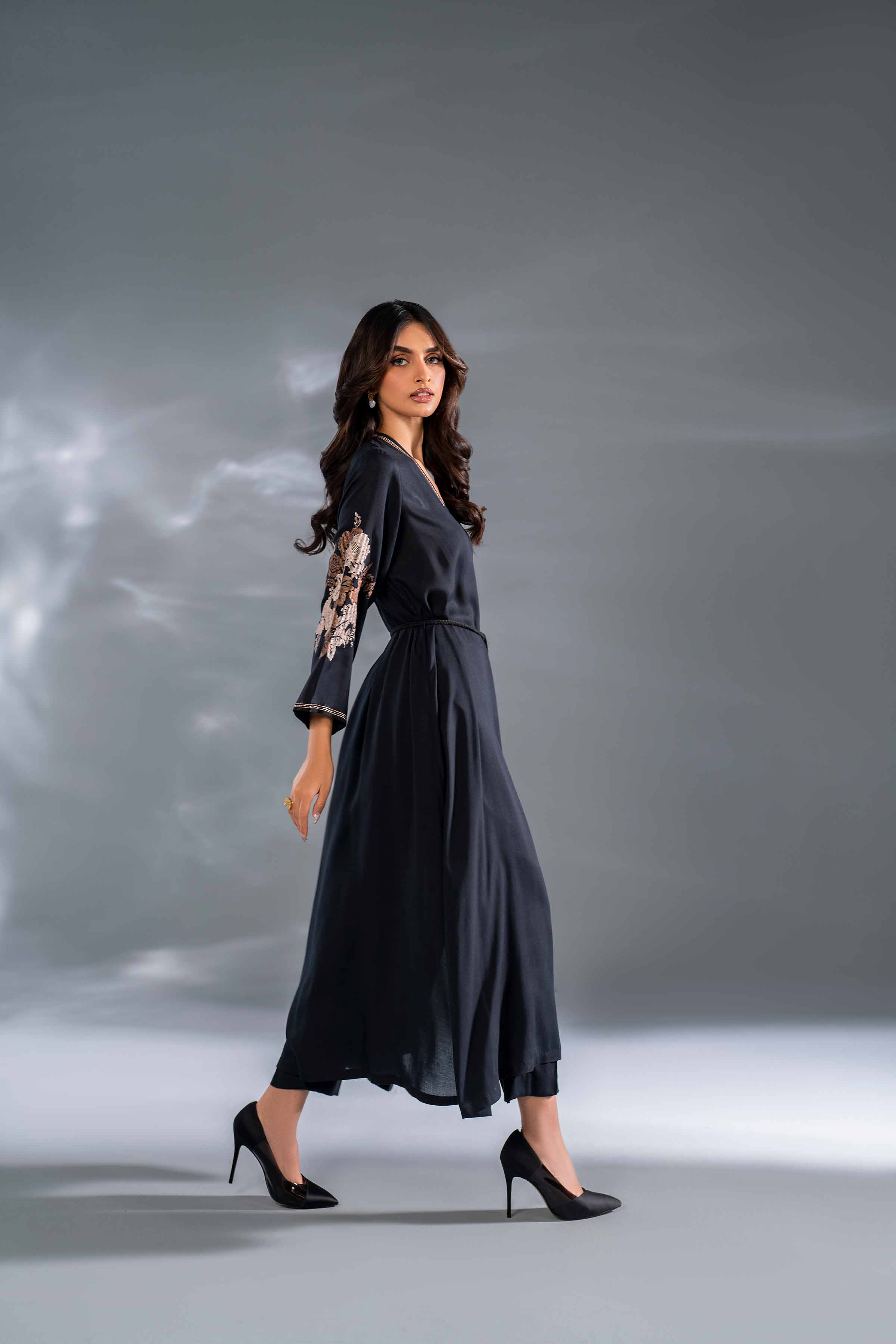 2 Piece - Embroidered Suit - KFW24-102 - Image 5