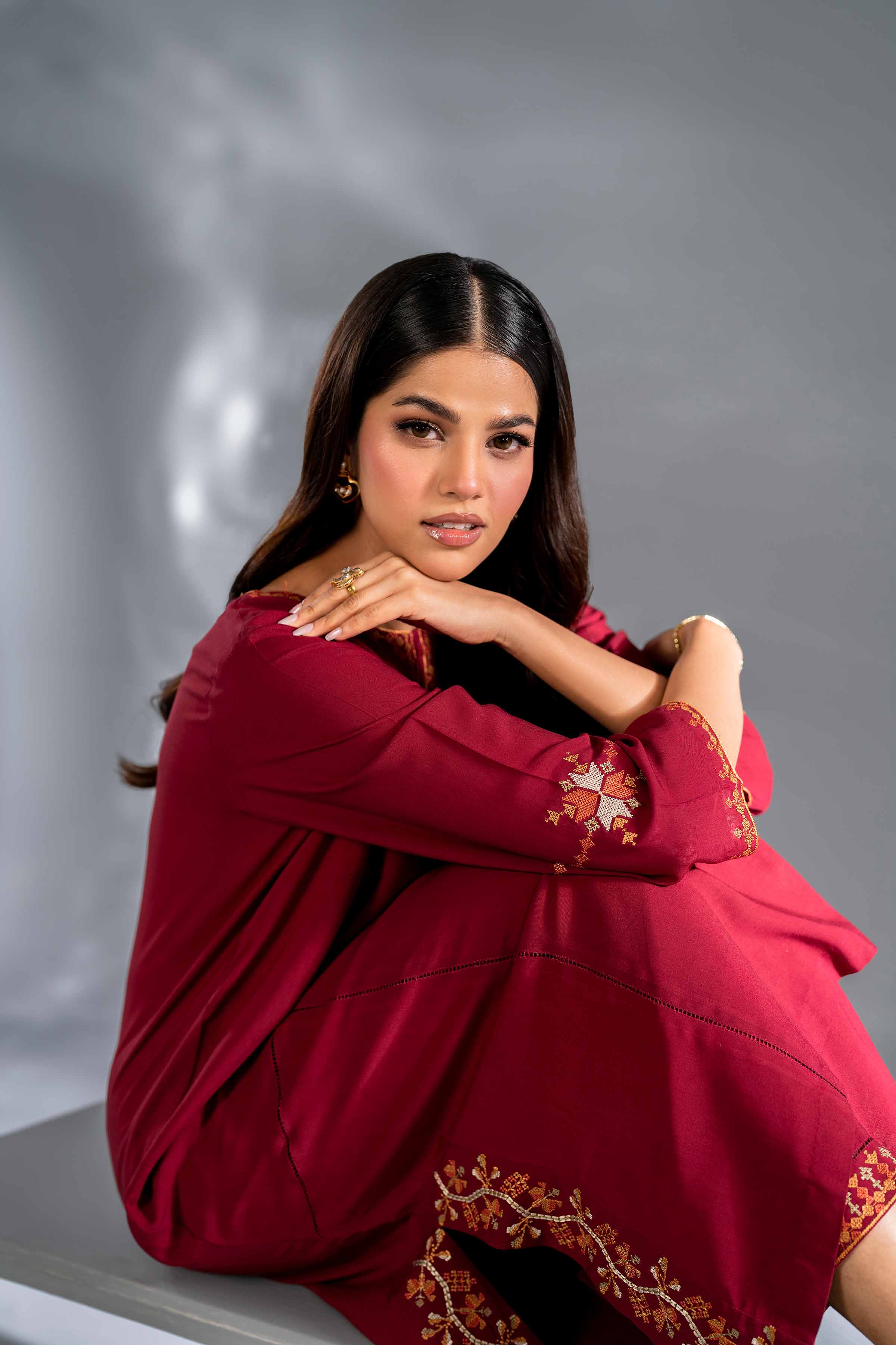 2 Piece - Printed Embroidered - KFW24-115 - Image 3