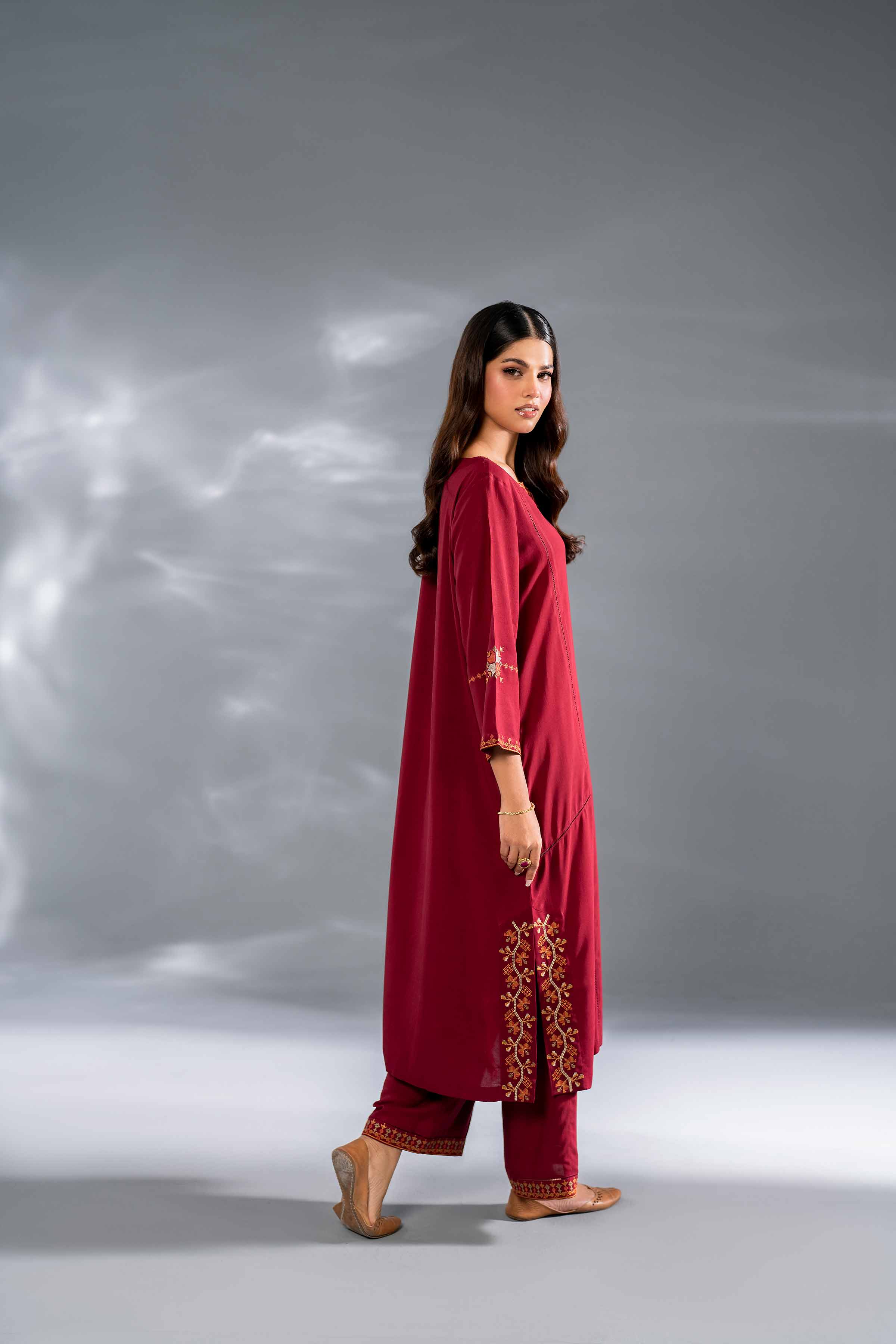 2 Piece - Printed Embroidered - KFW24-115 - Image 4
