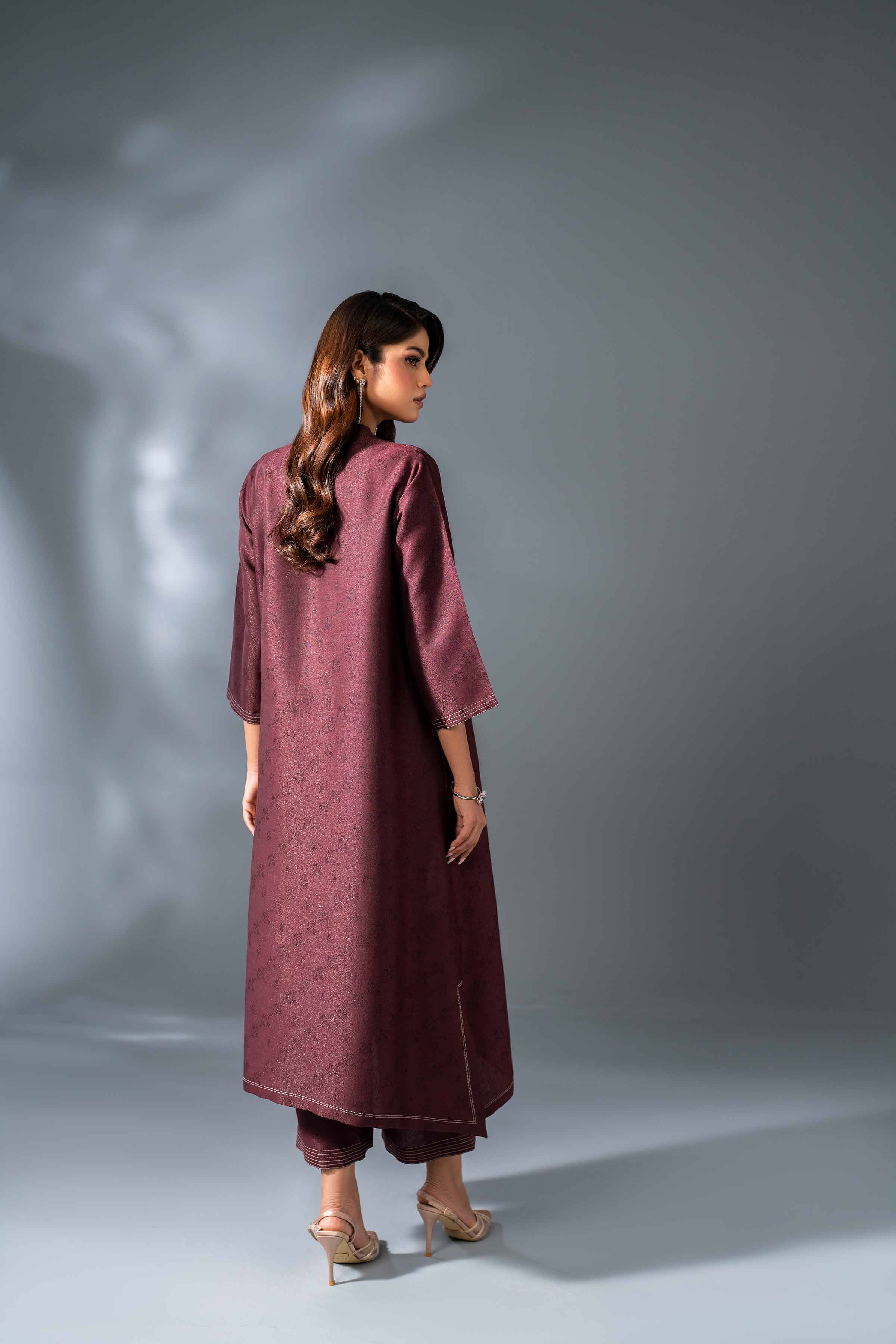 2 Piece - Embroidered Suit - KFW24-125 - Image 3
