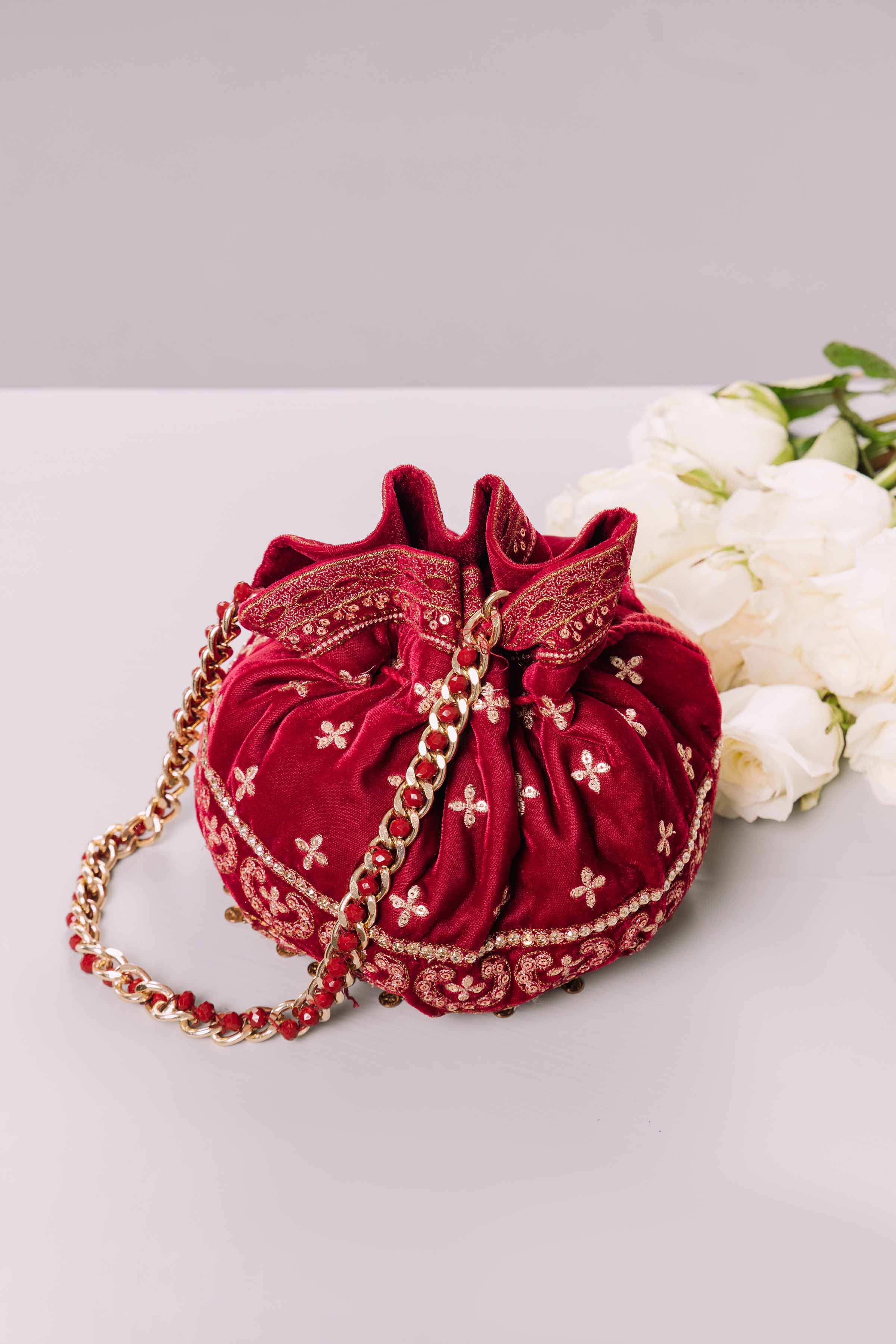 Embroidered Pouch - KFW24-148 - Image 3