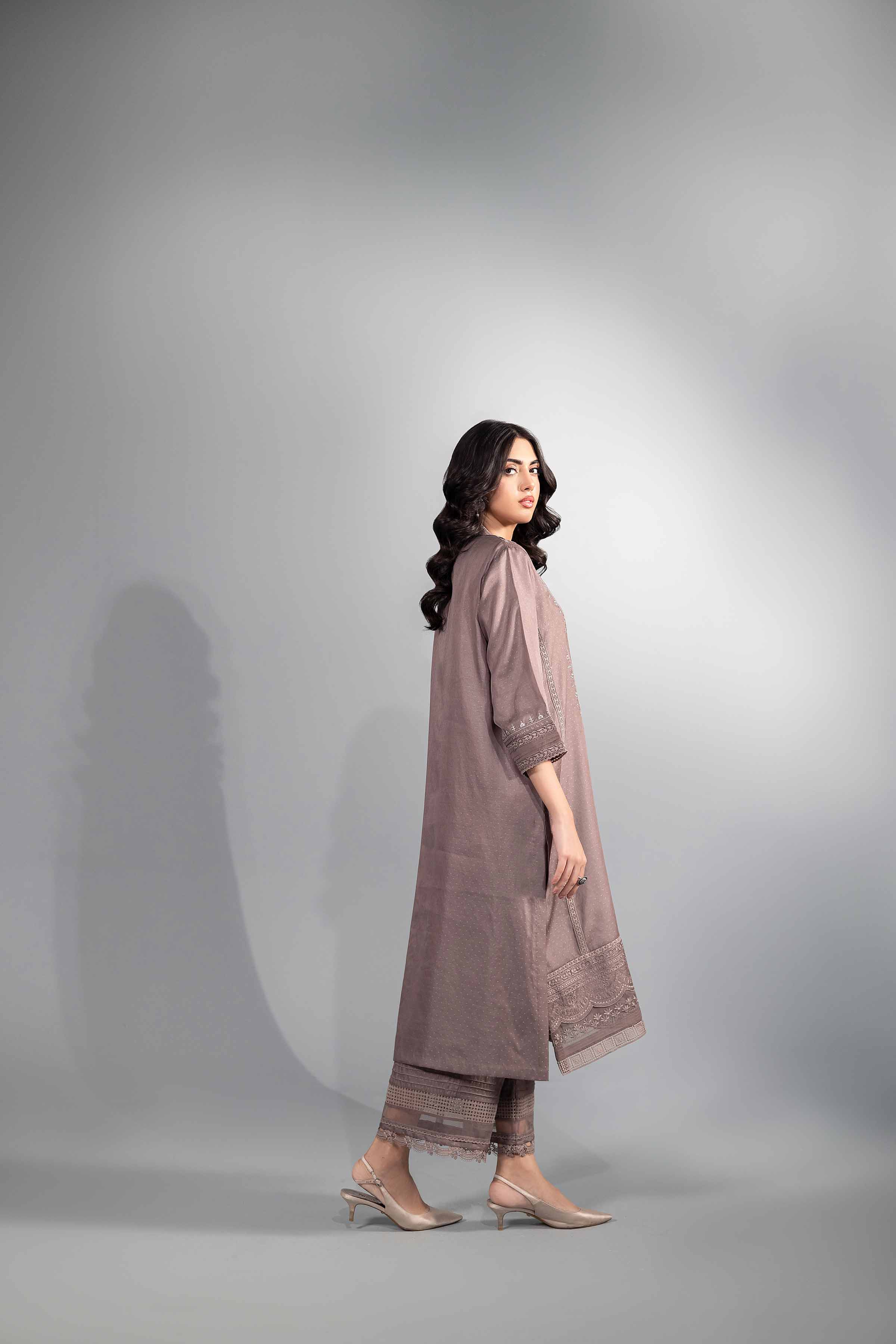 2 Piece - Embroidered Suit - KFW24-58 - Image 3