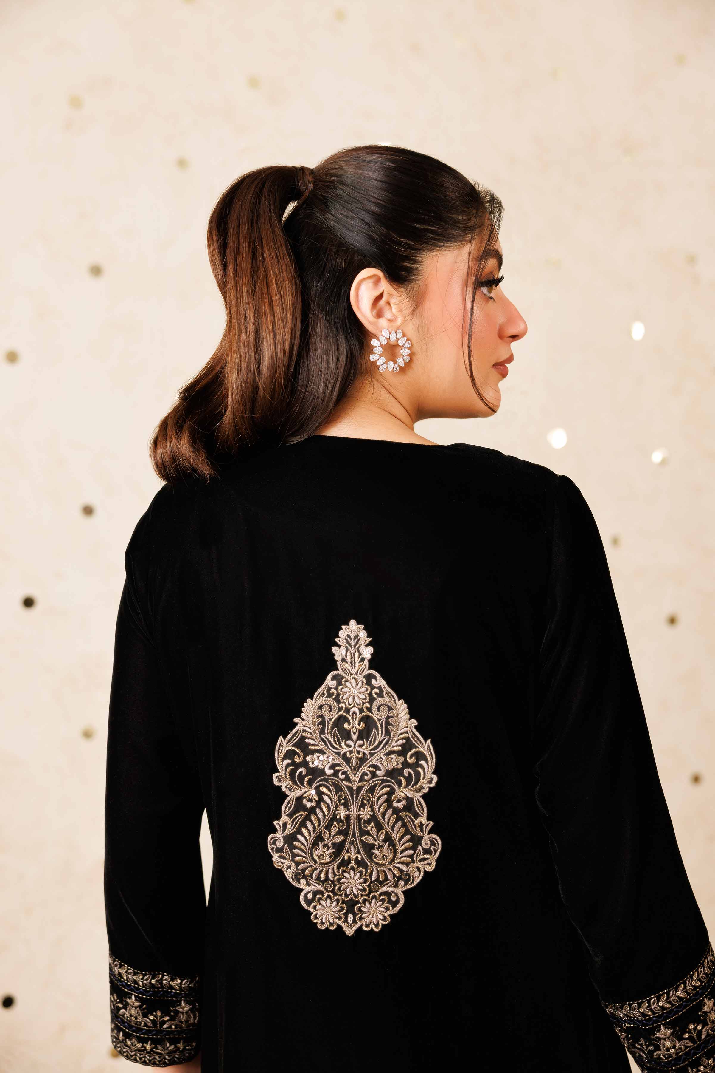 2 Piece - Embroidered Suit - KFW25-01 - Image 6