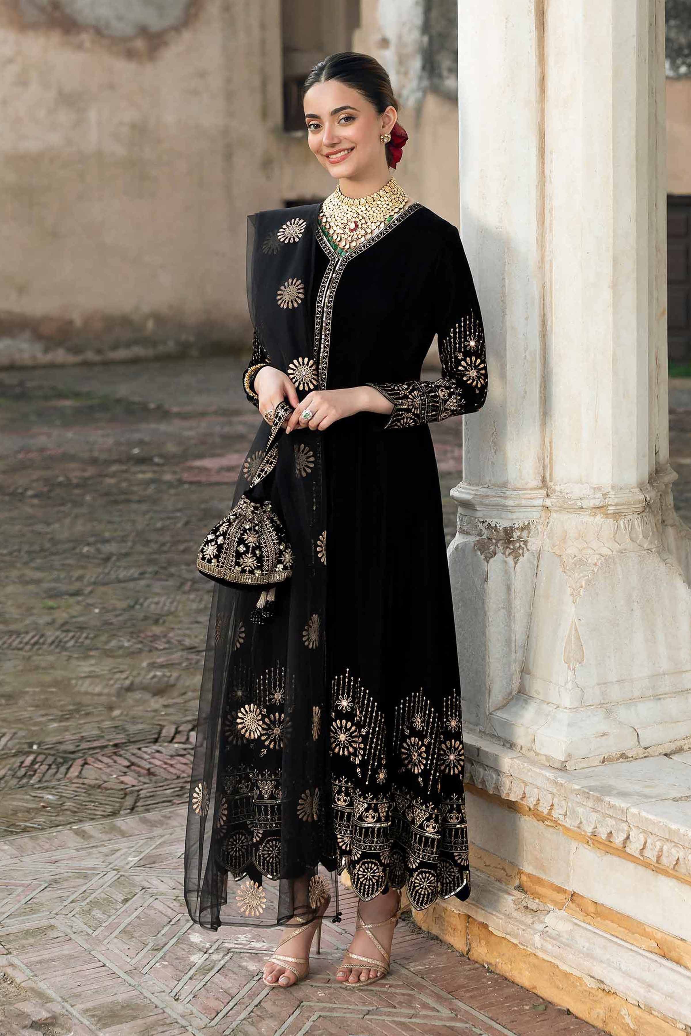 3 Piece - Embroidered Suit - KFW25-02