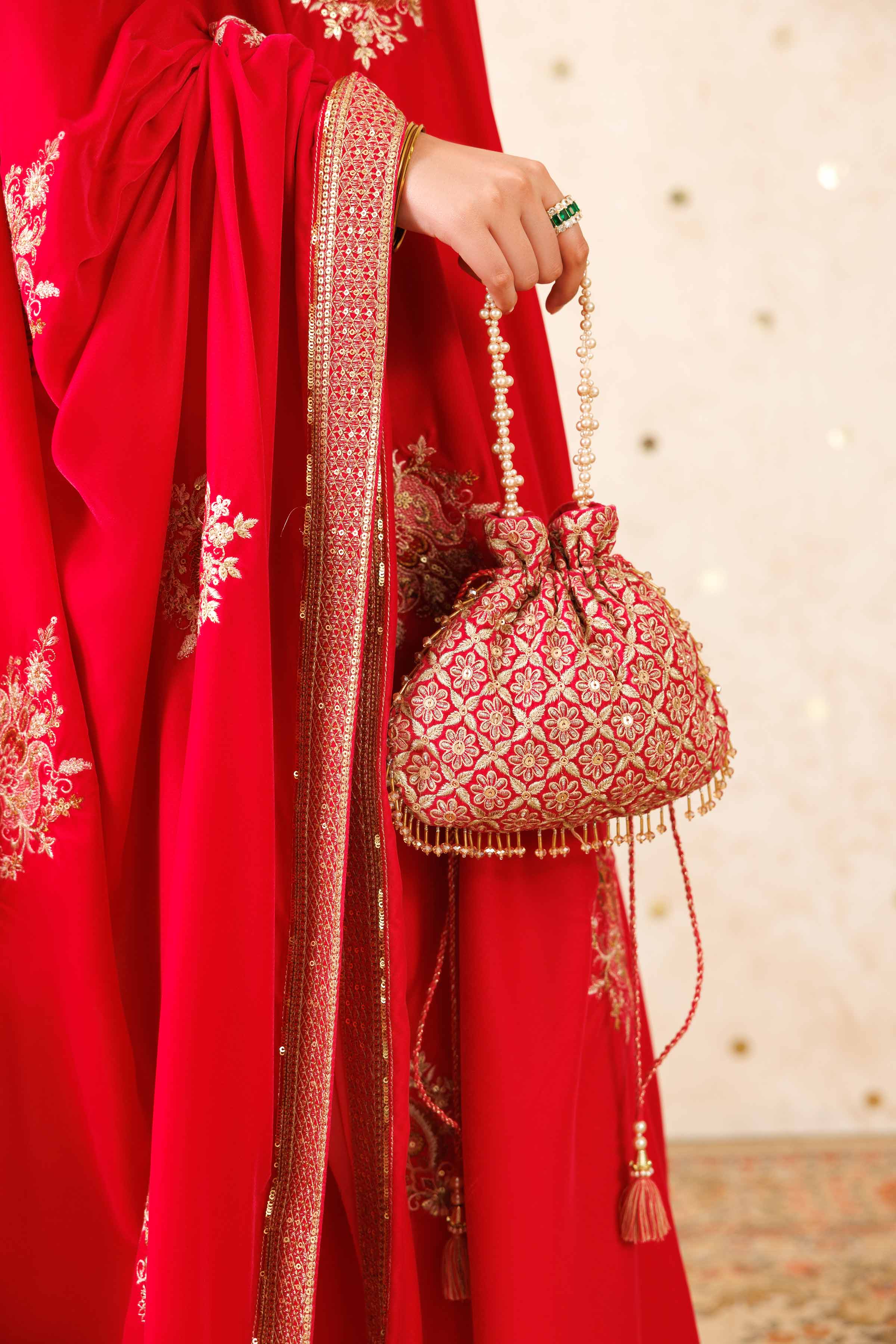 Embroidered Pouch - KFW25-150 - Image 4