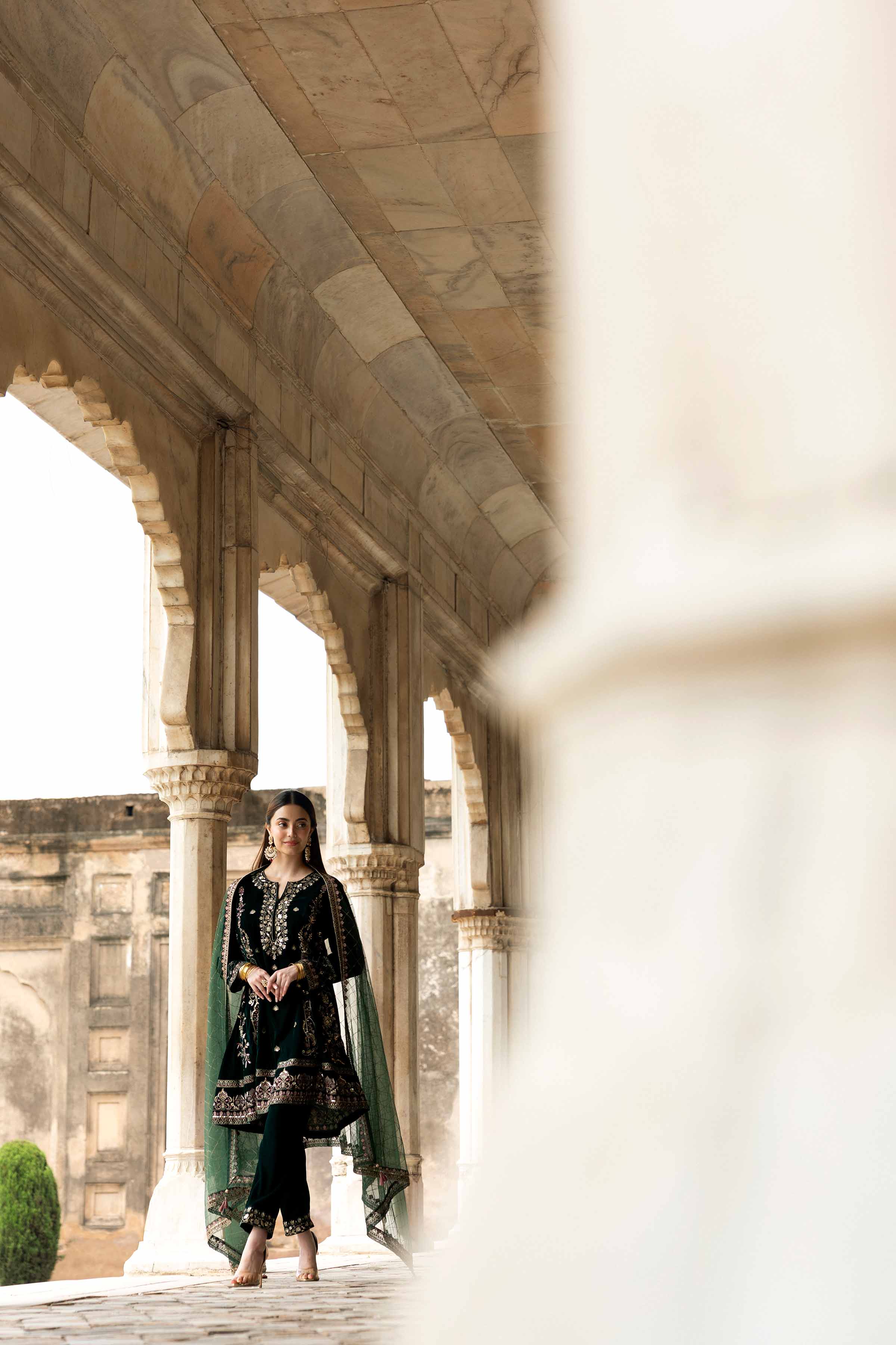3 Piece - Embroidered Suit - KFW25-16 - Image 5