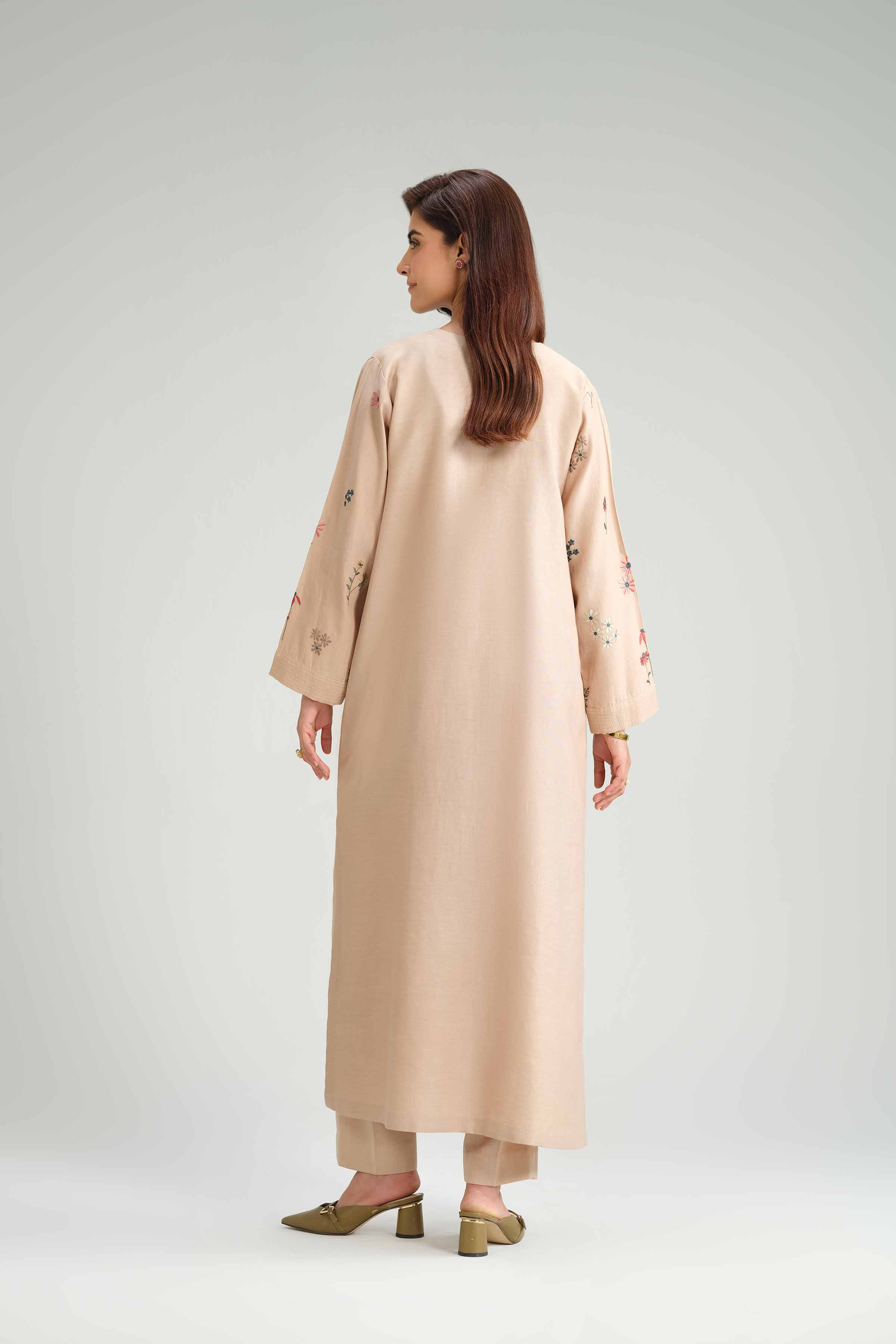 2 Piece - Embroidered Suit - KFW25-171 - Image 3