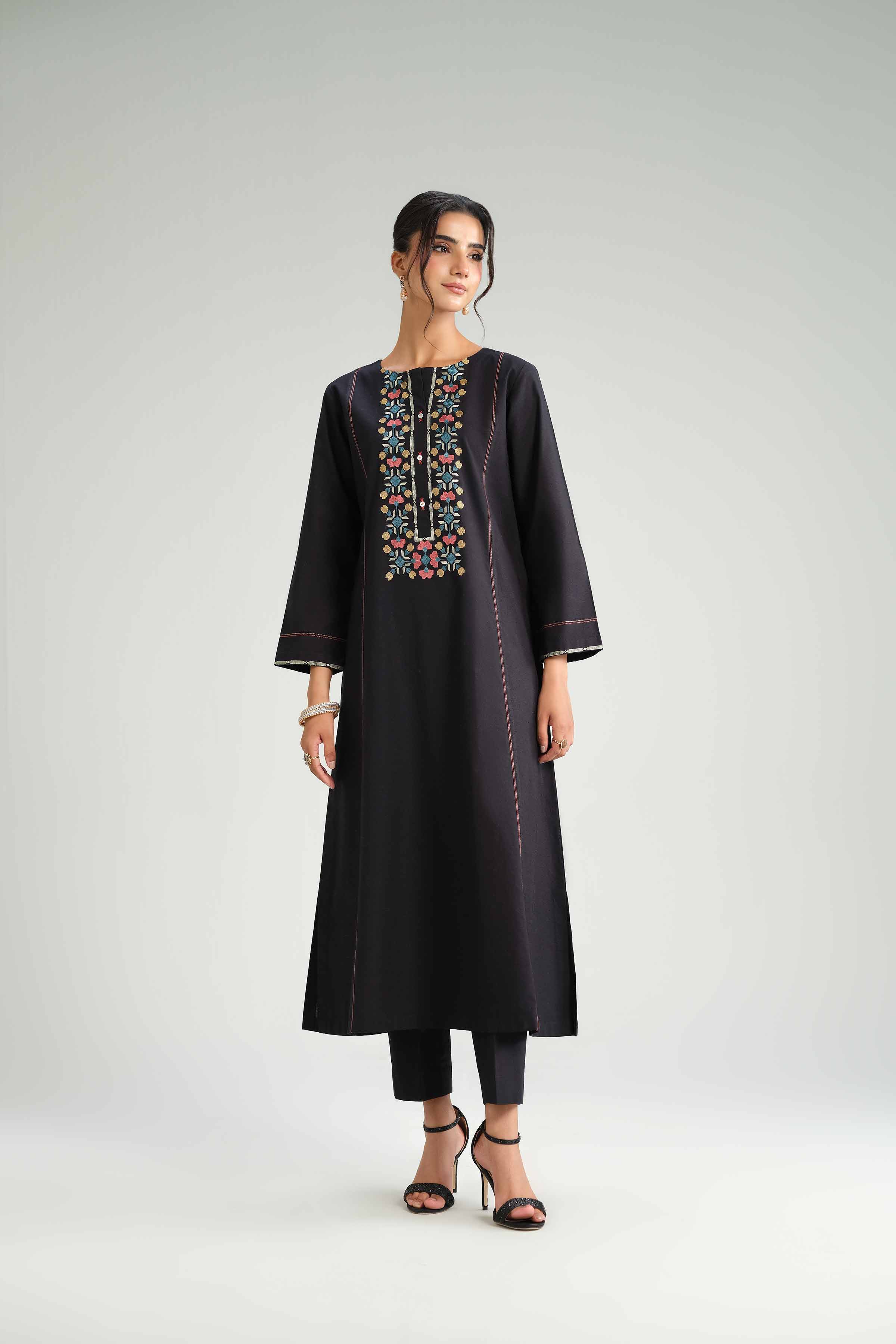 2 Piece - Embroidered Suit - KFW25-173 - Image 5
