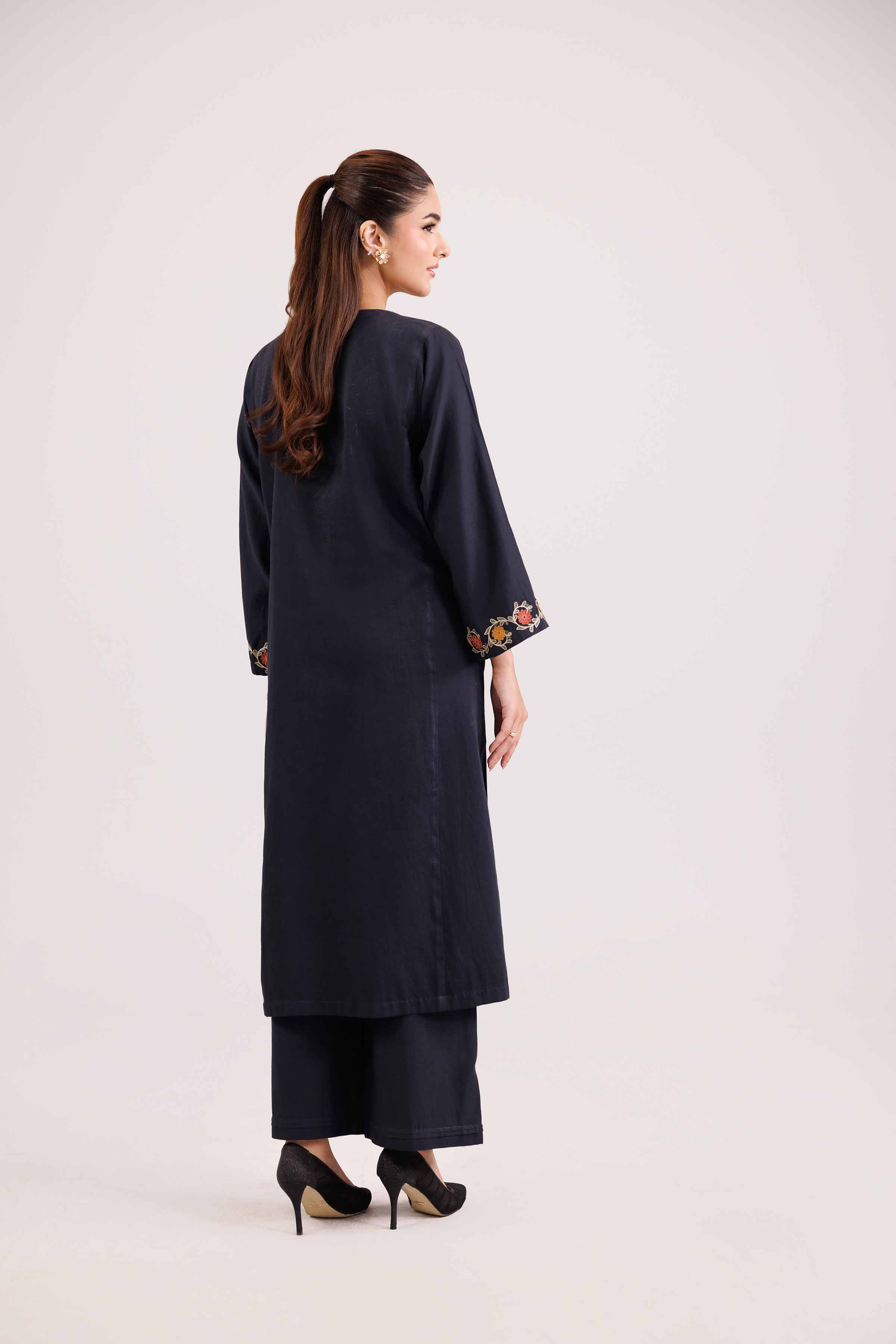 2 Piece - Embroidered Suit - KFW25-179 - Image 4