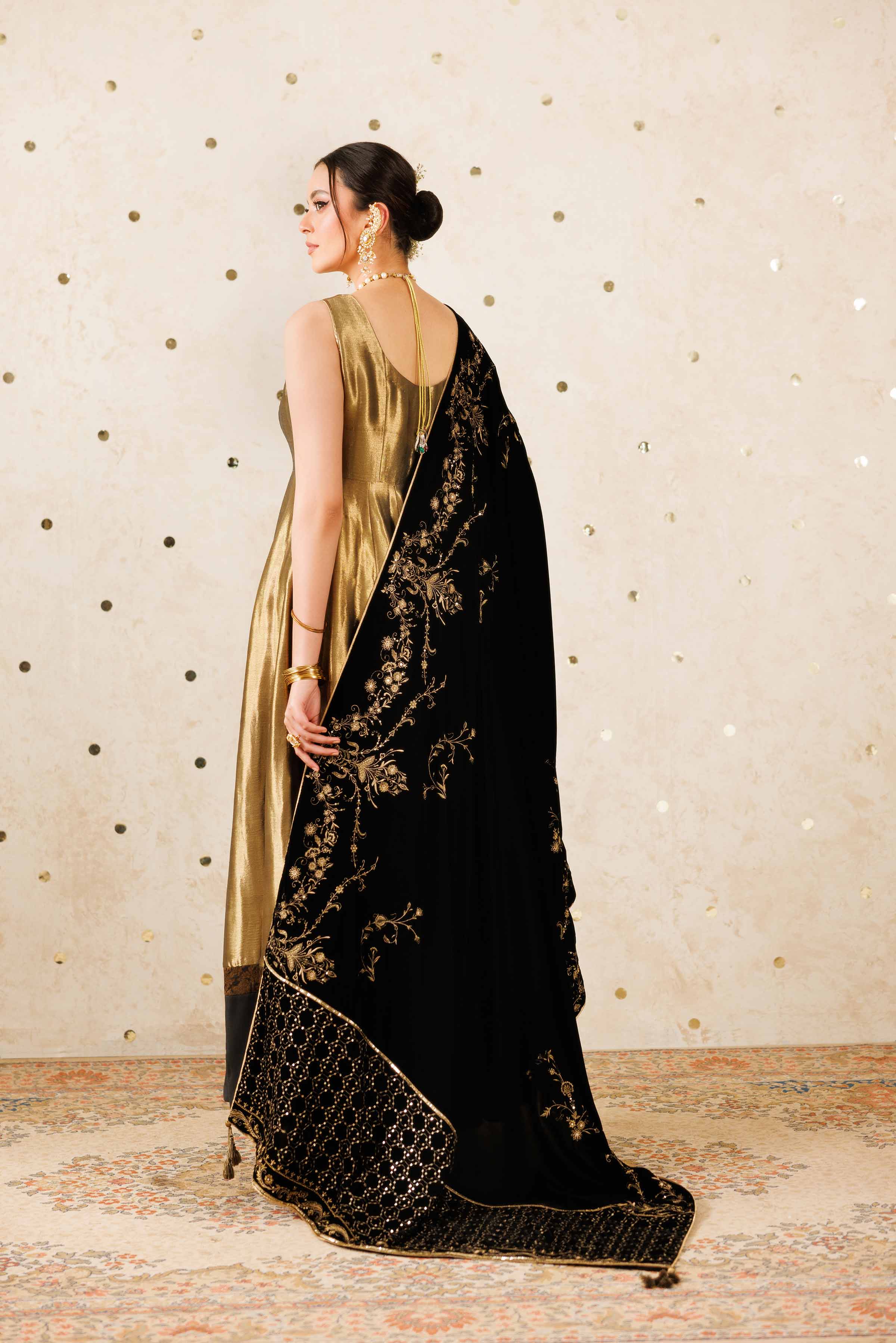 Embroidered Shawl - KFW25-49 - Image 3