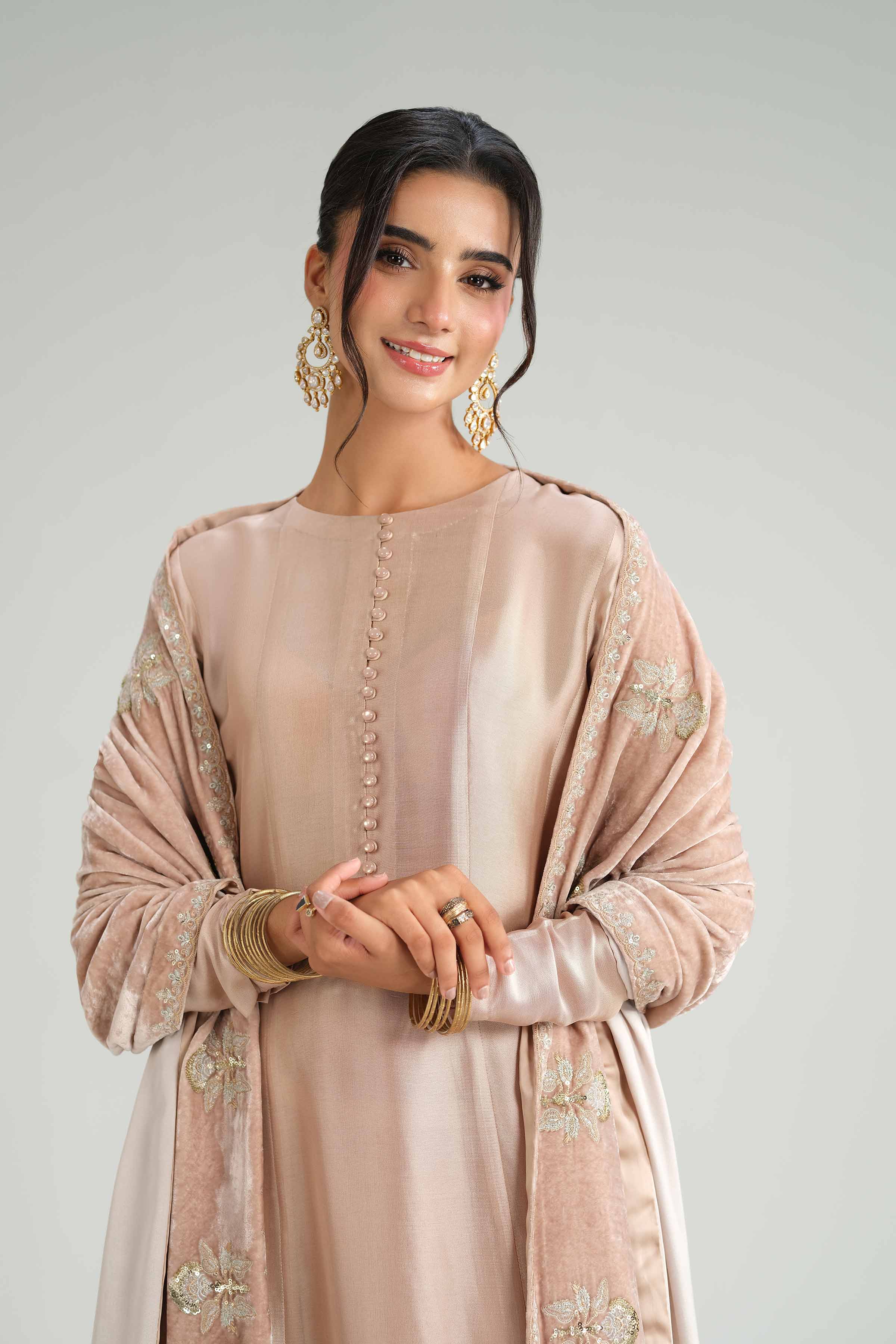 Embroidered Shawl- KFW25-54 - Image 7