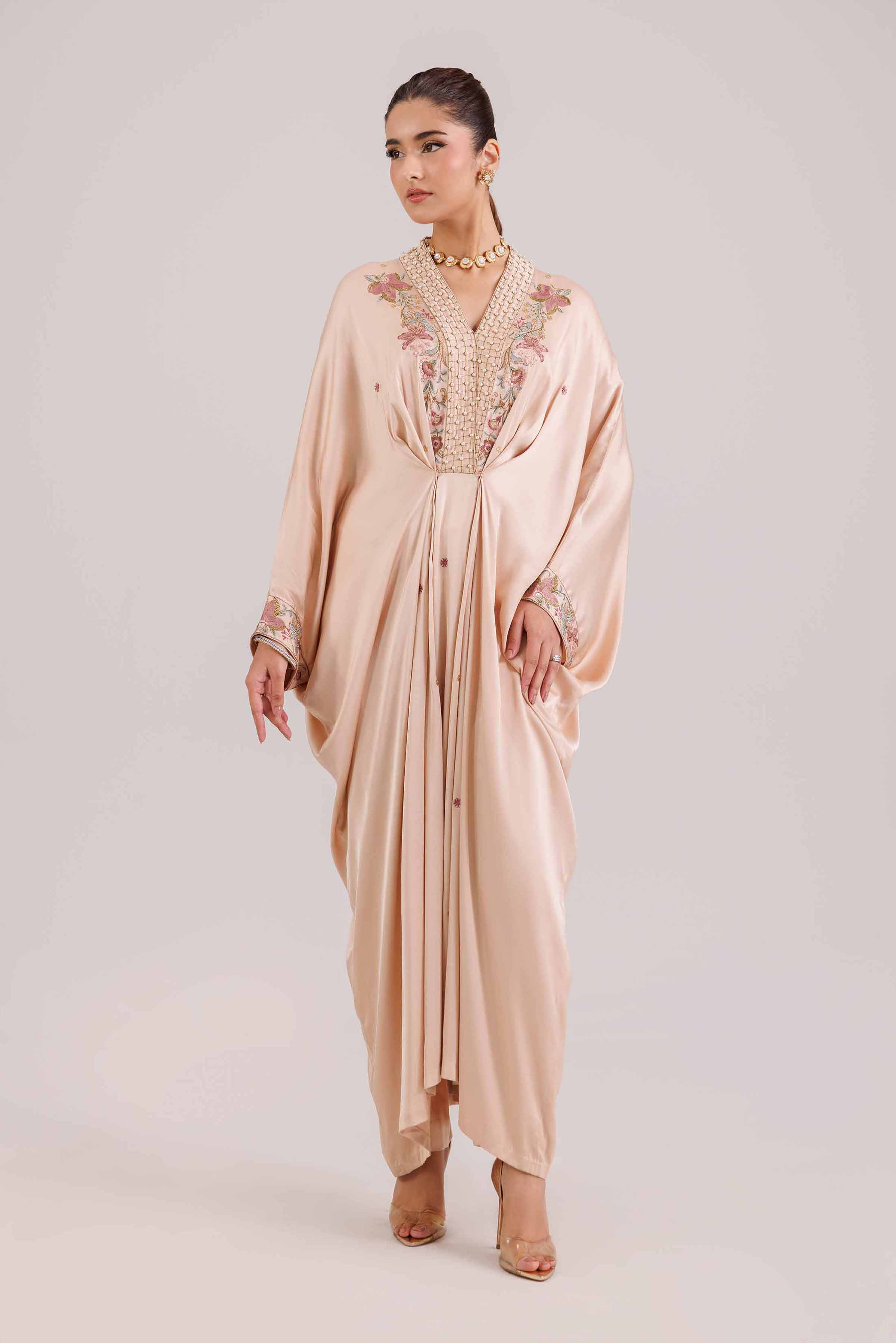 2 Piece - Embroidered Suit - KFW25-70 - Image 2