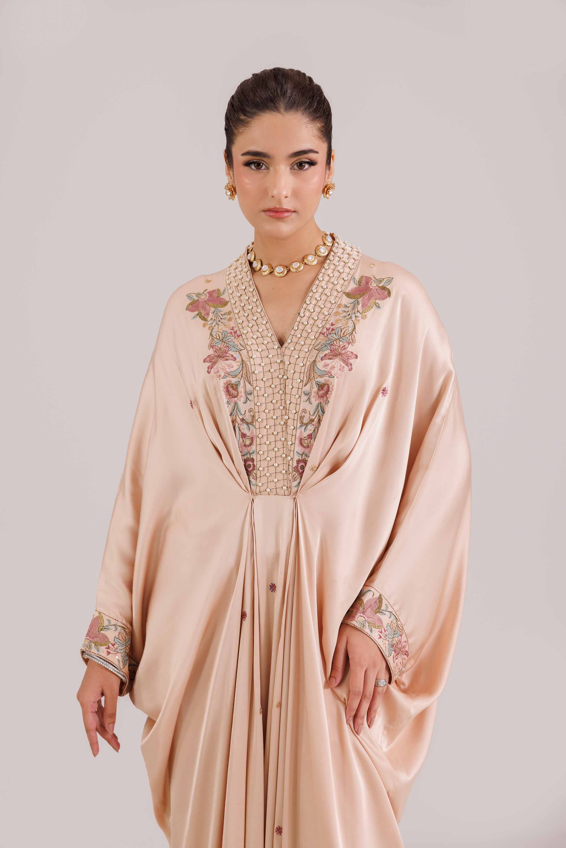 2 Piece - Embroidered Suit - KFW25-70 - Image 5