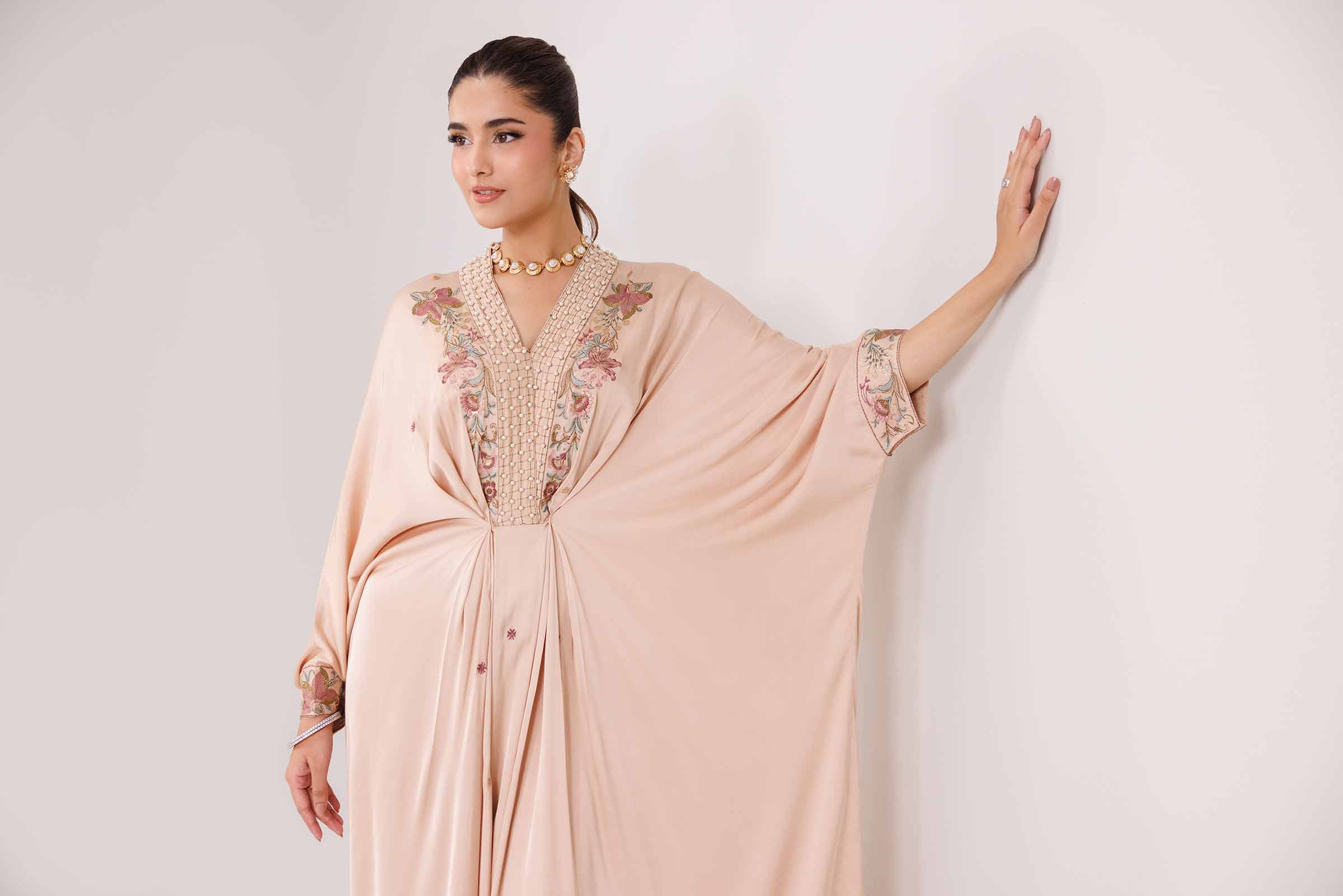 2 Piece - Embroidered Suit - KFW25-70 - Image 6