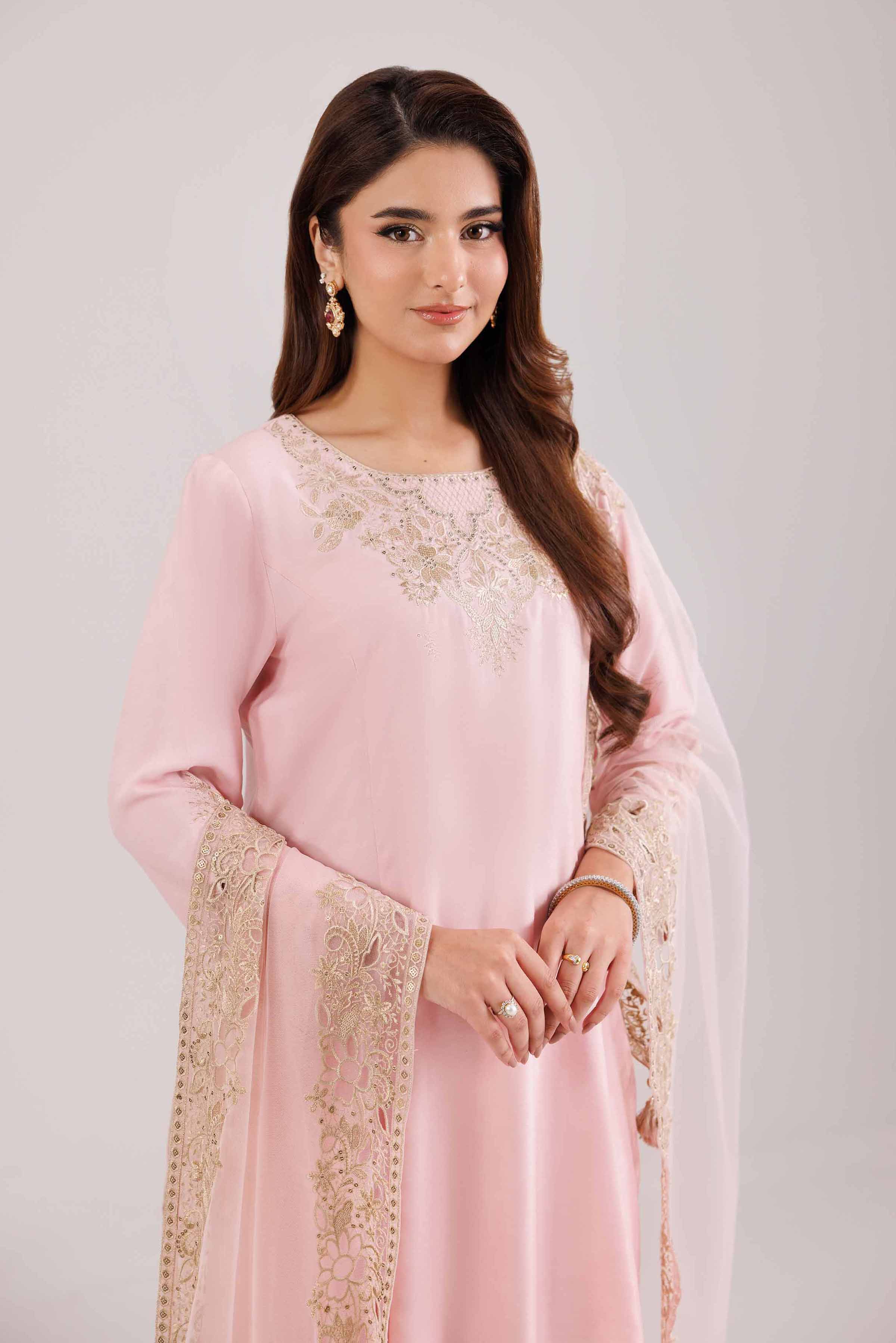 3 Piece - Embroidered Suit - KFW25-87