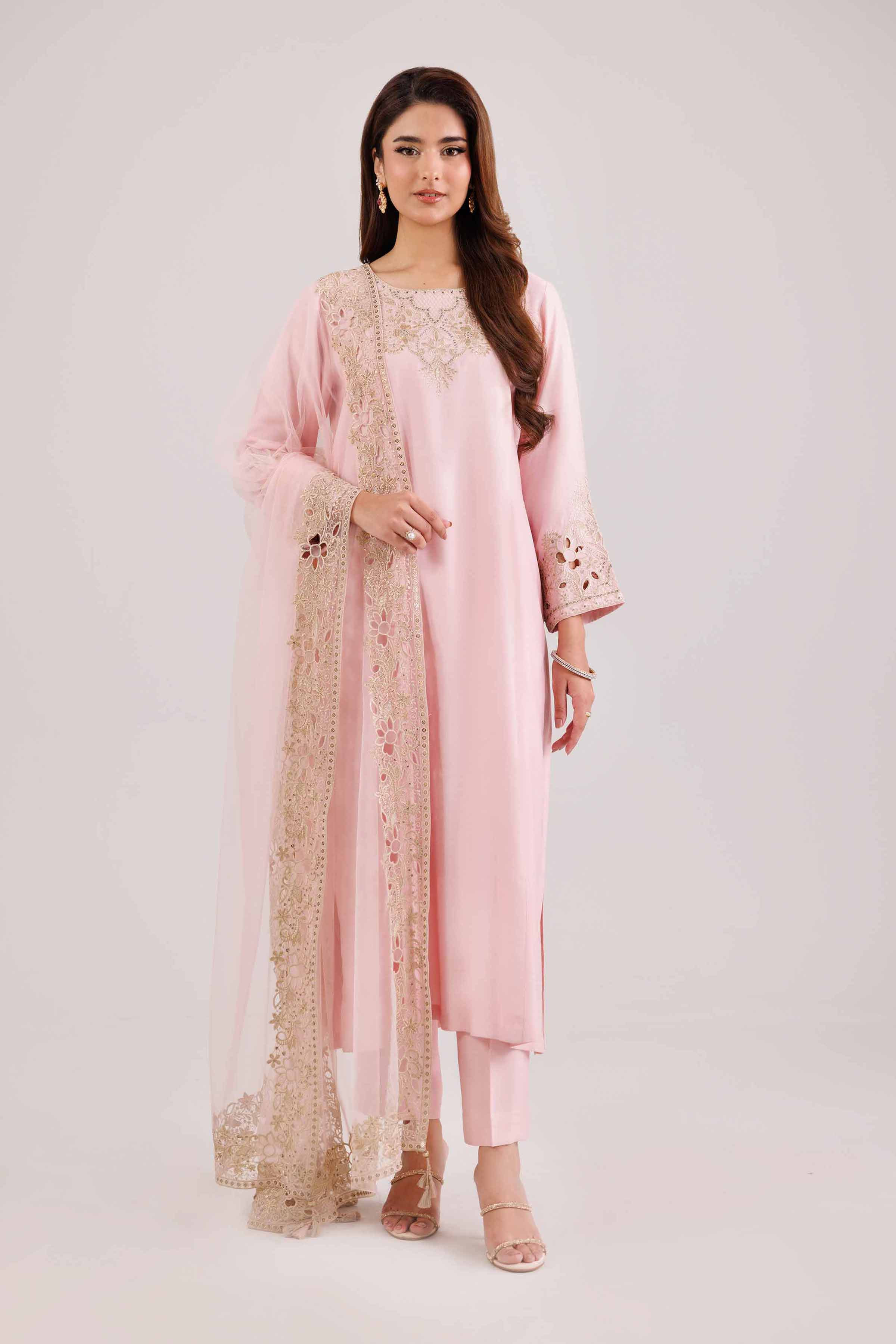 3 Piece - Embroidered Suit - KFW25-87 - Image 2