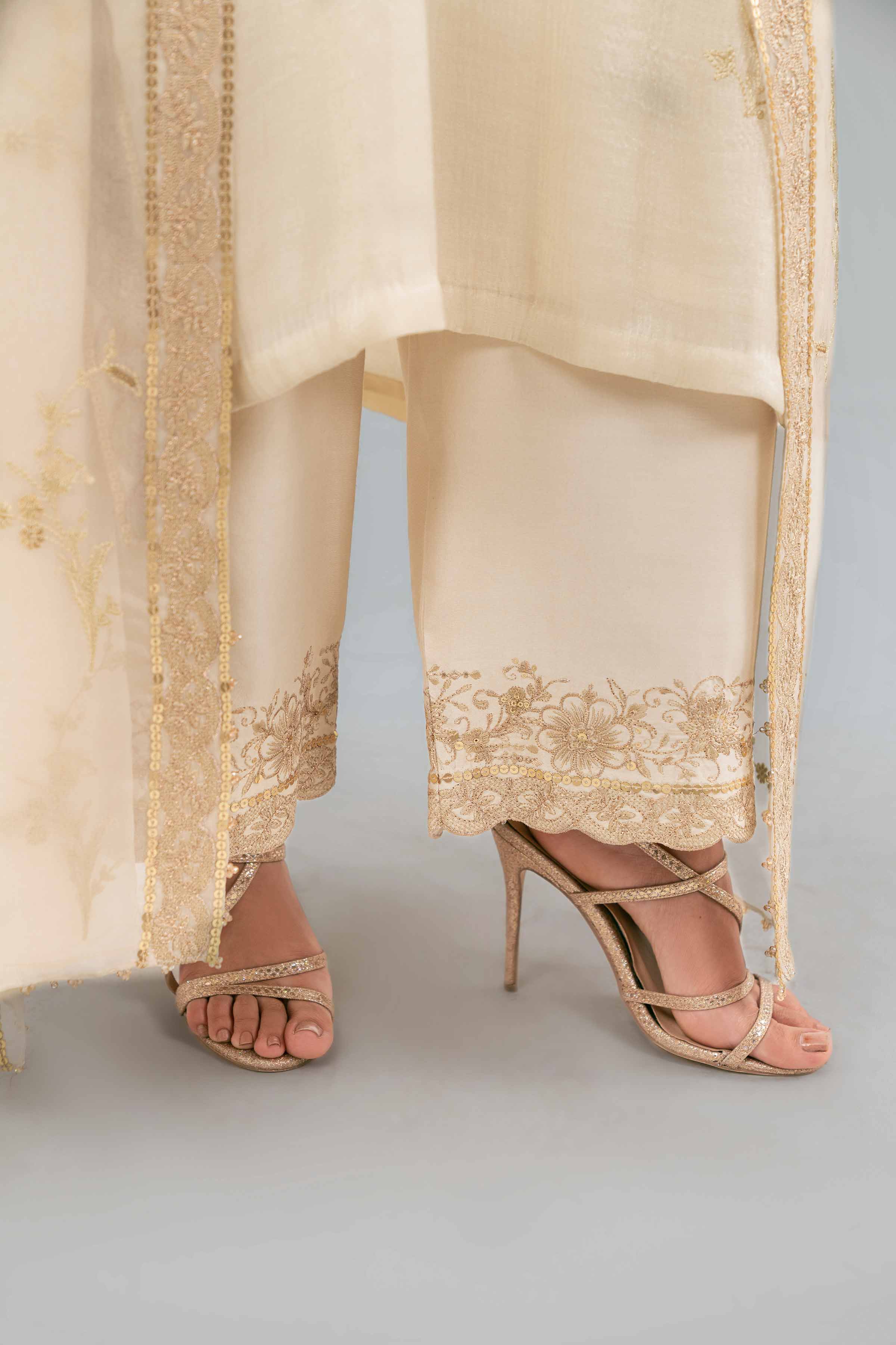 3 Piece - Embroidered Suit - KFW25-90 - Image 7