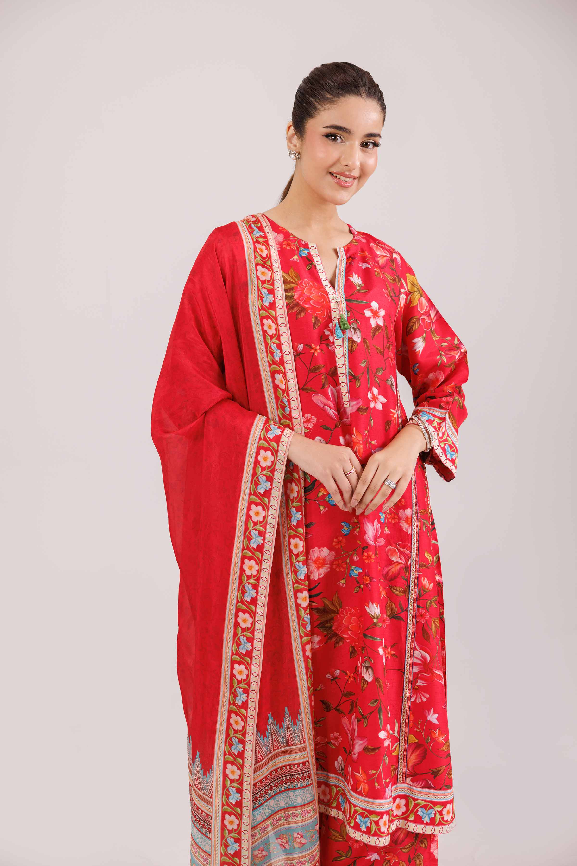 3 Piece - Printed Suit - KFW25-91 - Image 4
