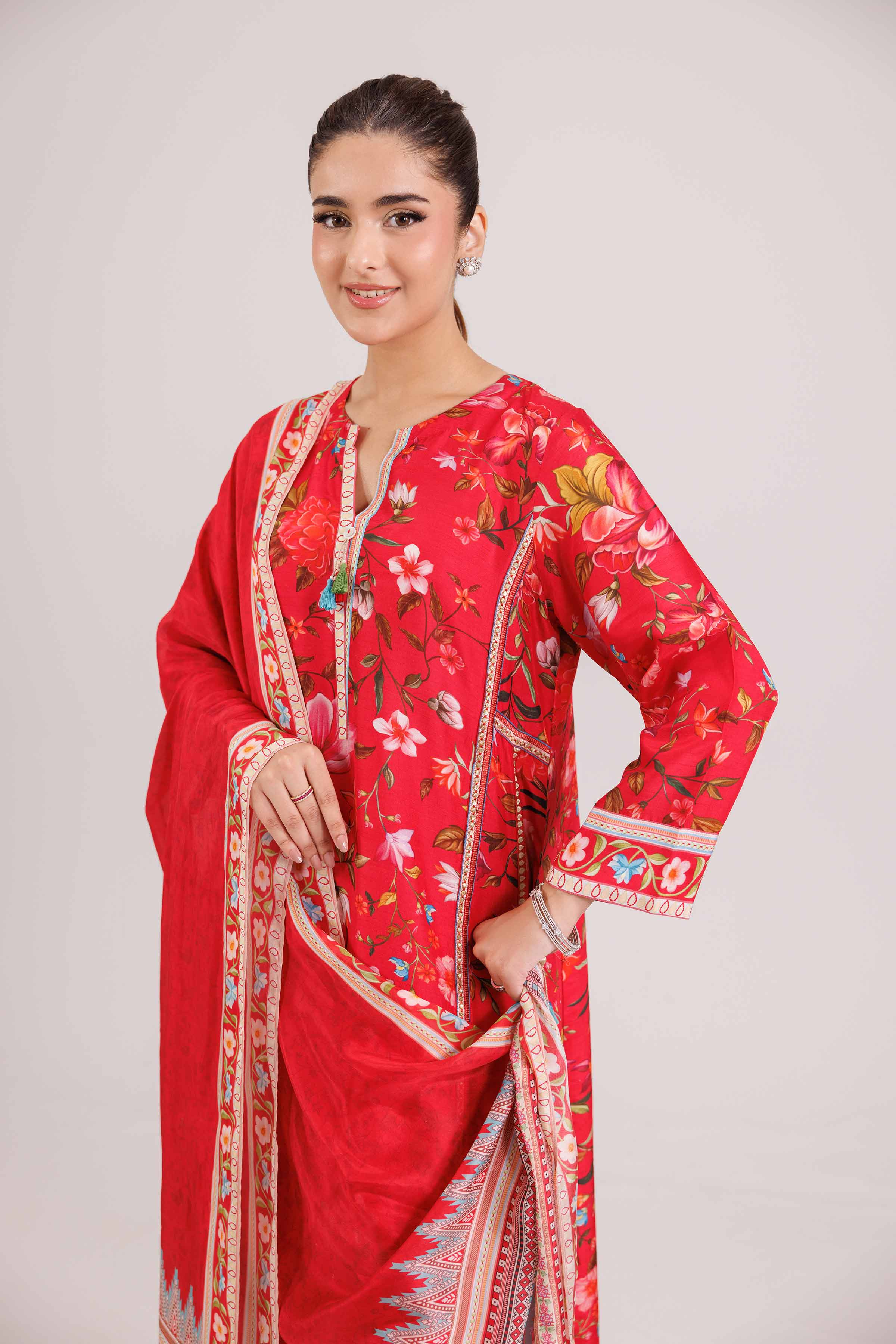 3 Piece - Printed Suit - KFW25-91 - Image 7