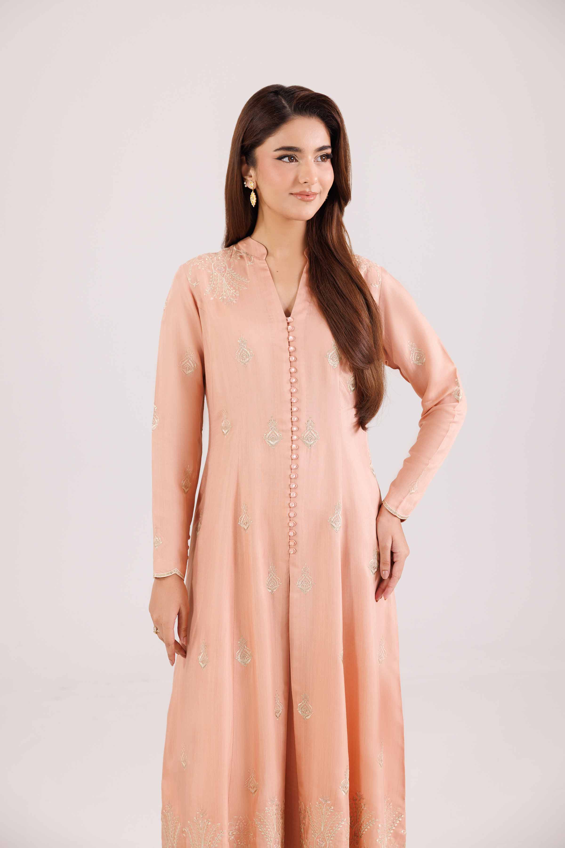 2 Piece - Embroidered Suit - KFW25-95 - Image 9