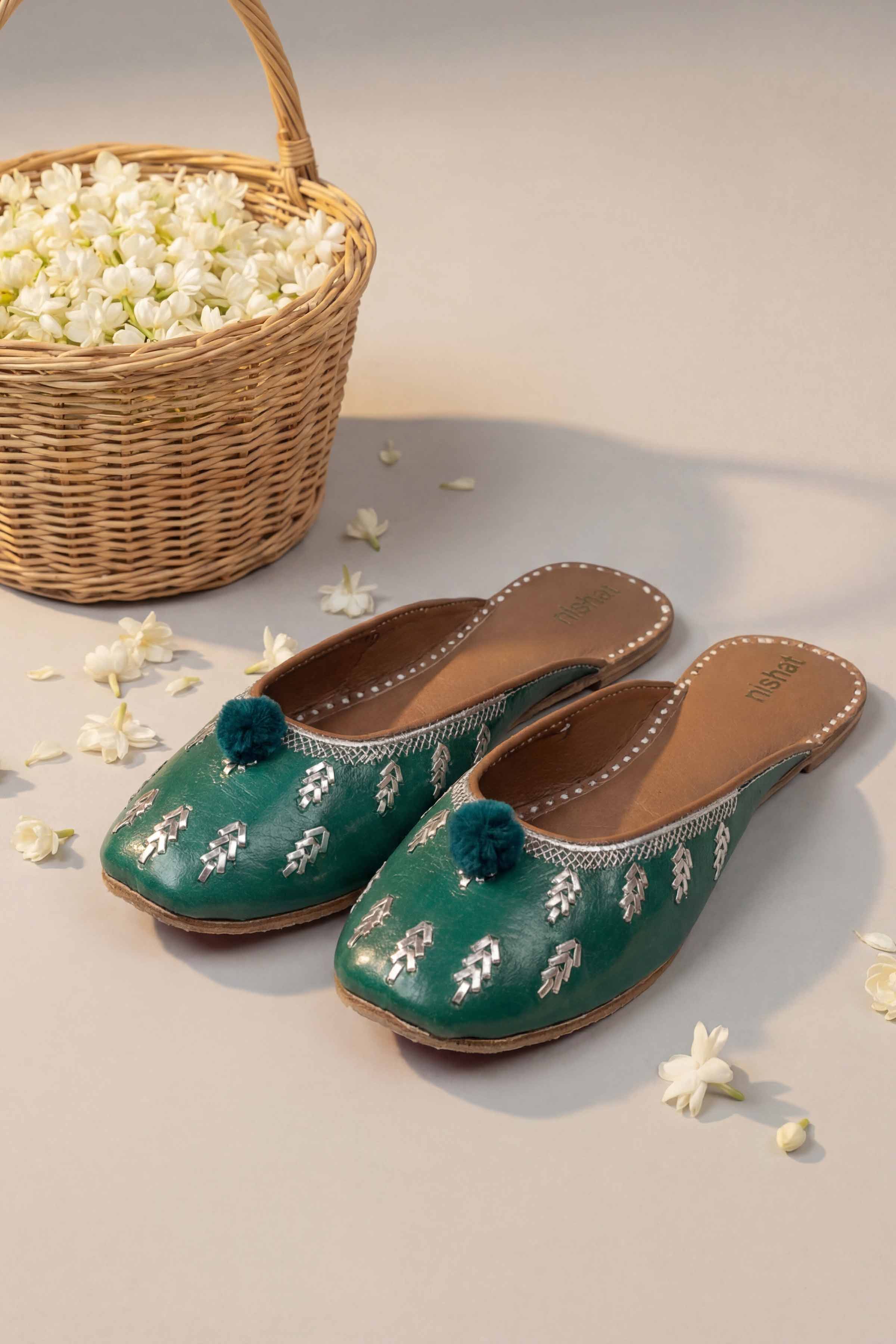 Green Khussa-1596993704 - Image 2