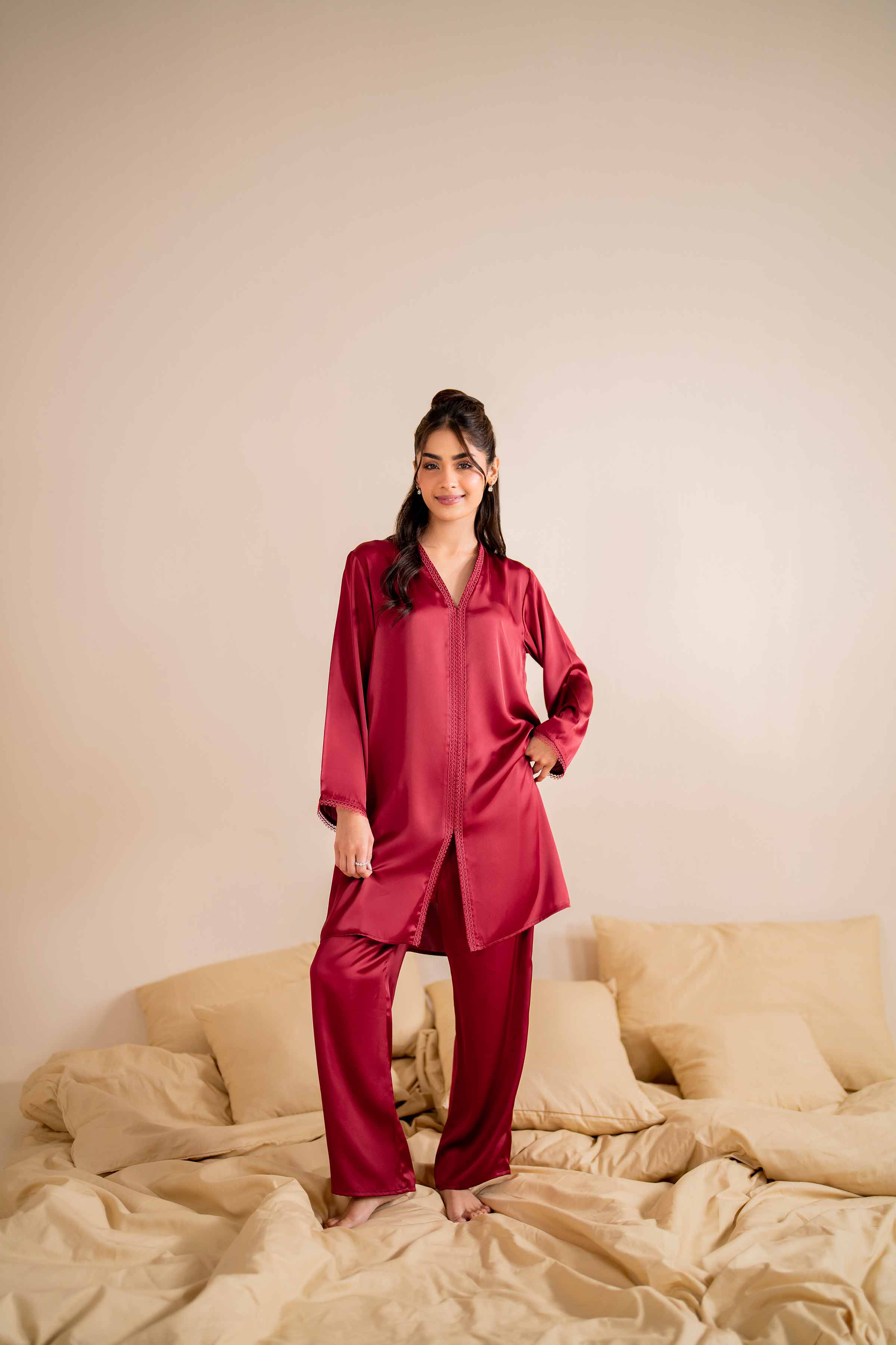 2 Piece - Basic Loungewear - KLW24-11 - Image 4
