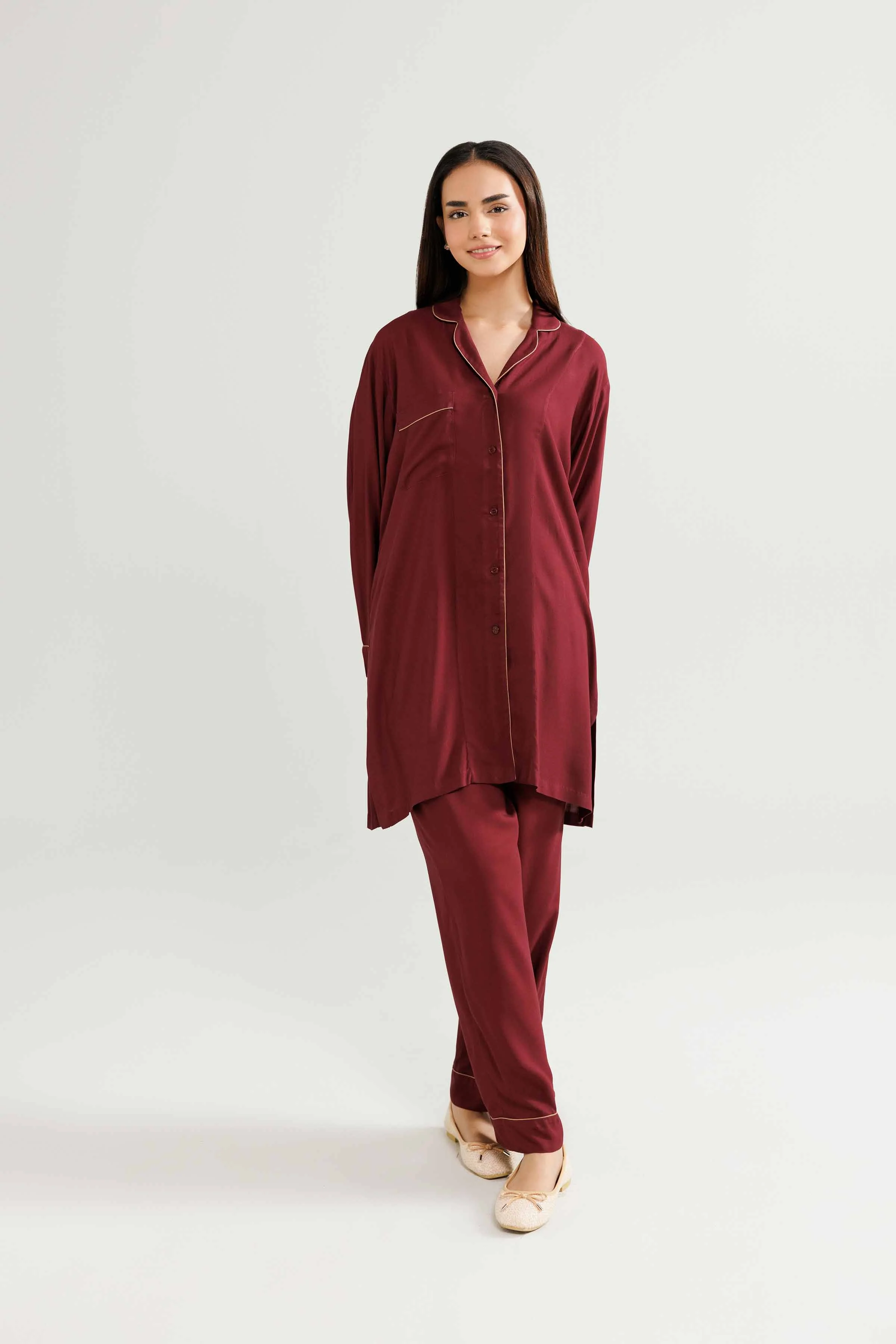 2 Piece - Basic Loungewear - KLW25-02 - Image 4