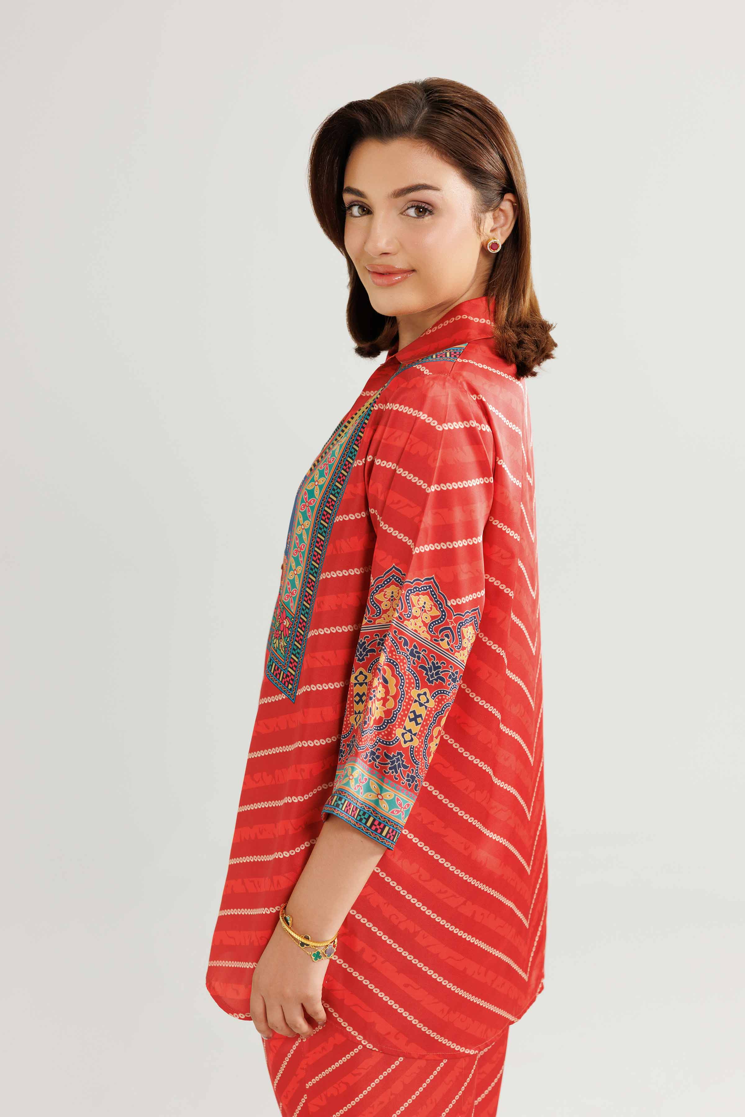 2 Piece - Printed Loungewear - KLW25-08 - Image 4