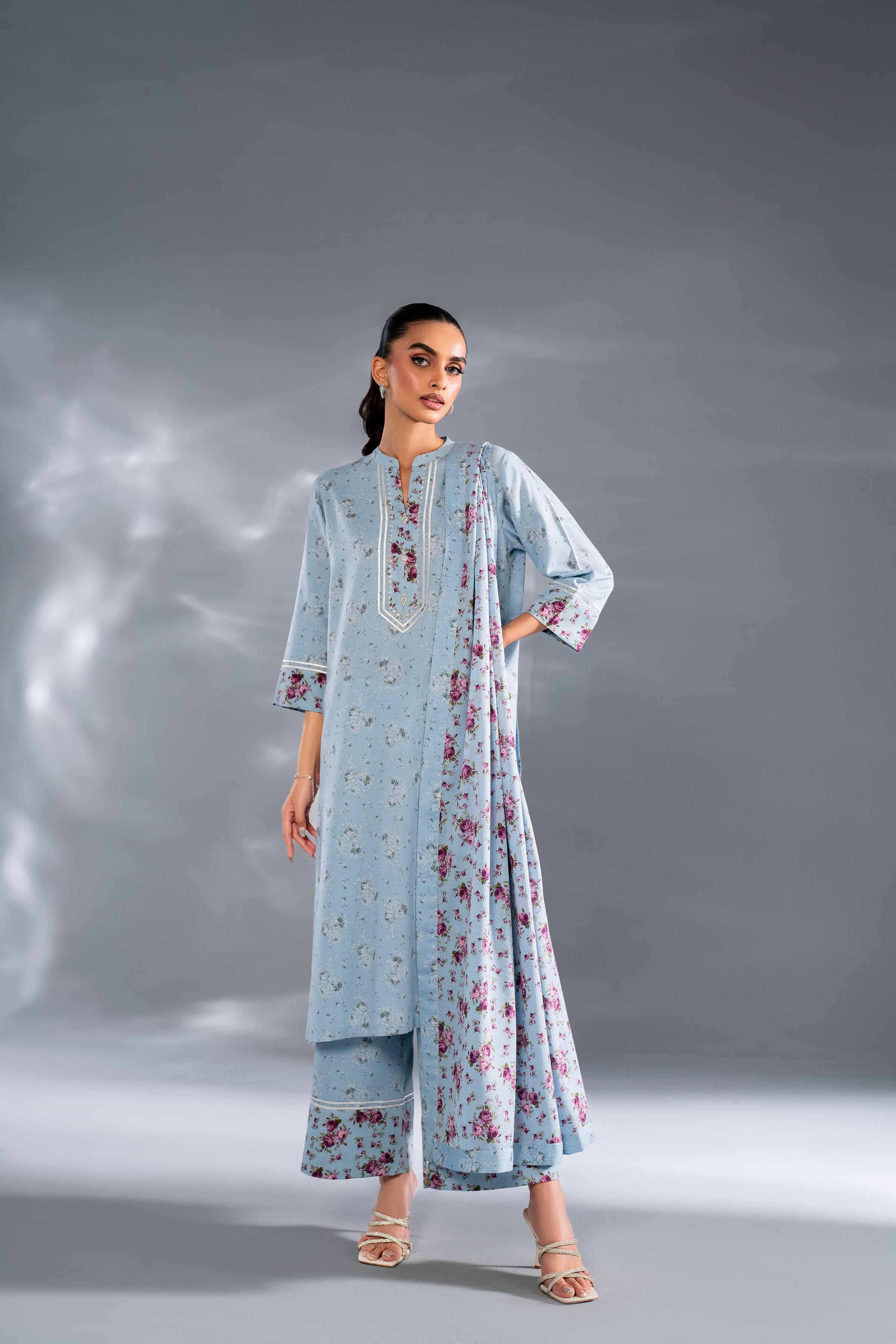3 Piece - Printed Suit - KPW24-03 - Image 4