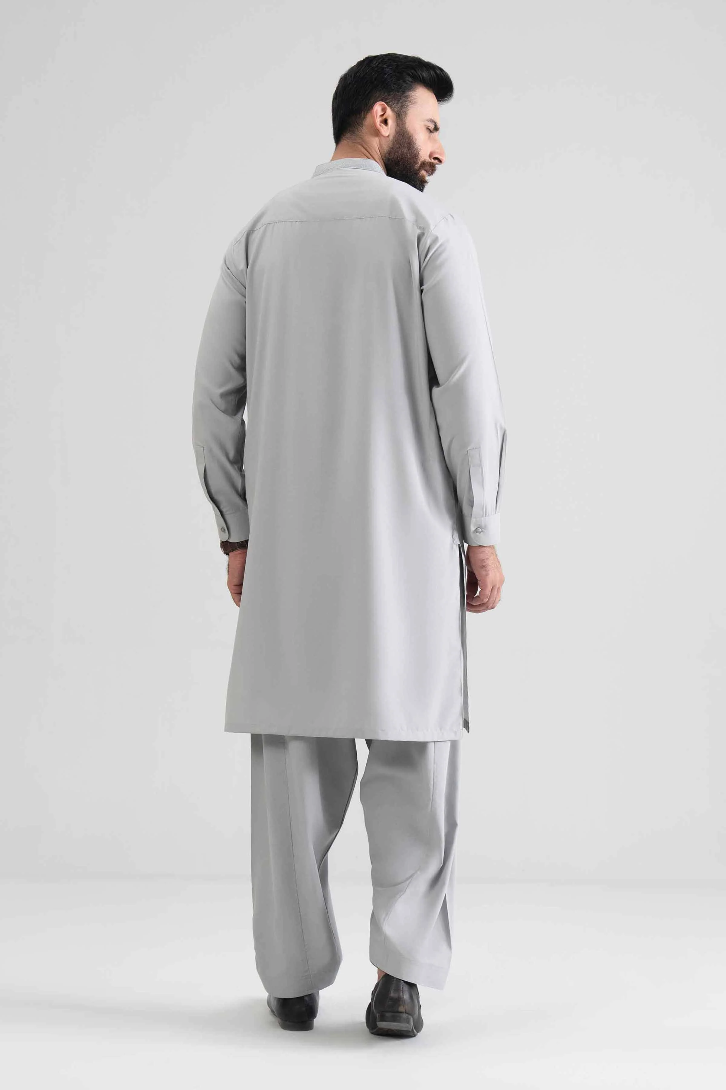 2 Piece - Embroidered Suit - NQ26-001 - Image 3