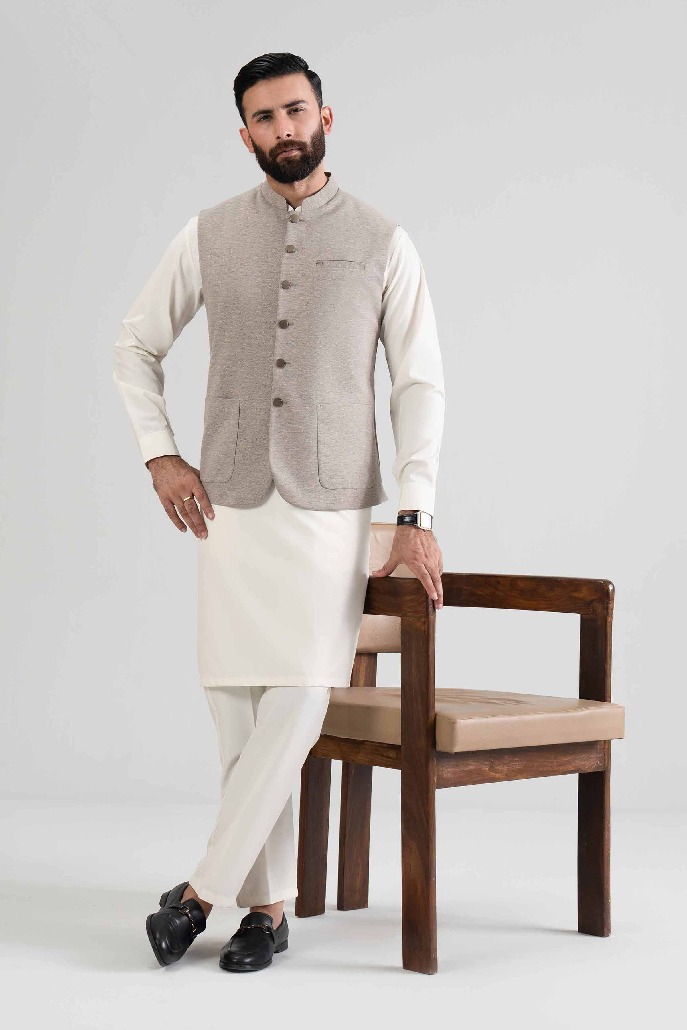 3 Piece - Solid Suit - NQ26-012 - Image 7