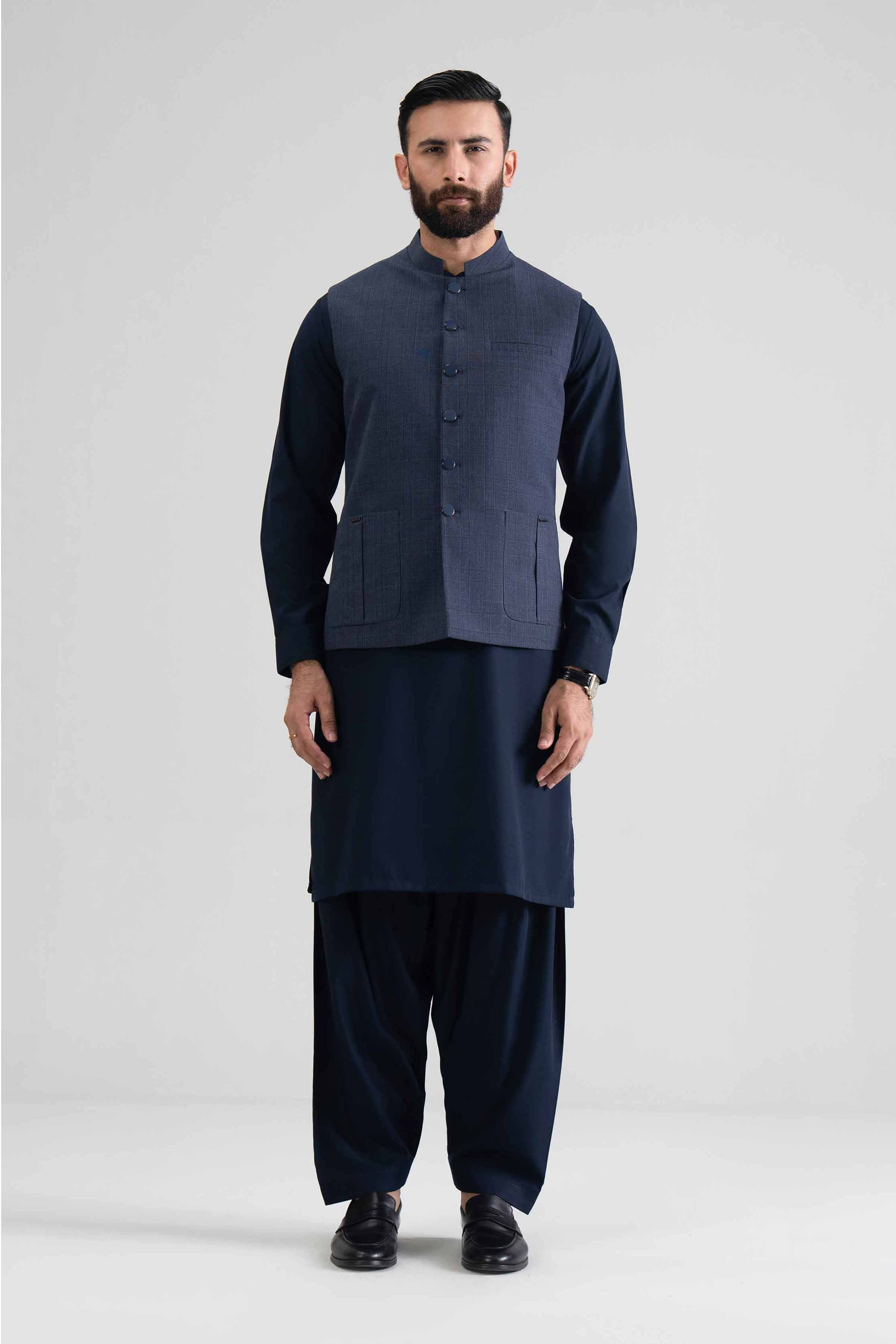 3 Piece - Solid Suit - NQ26-013 - Image 4