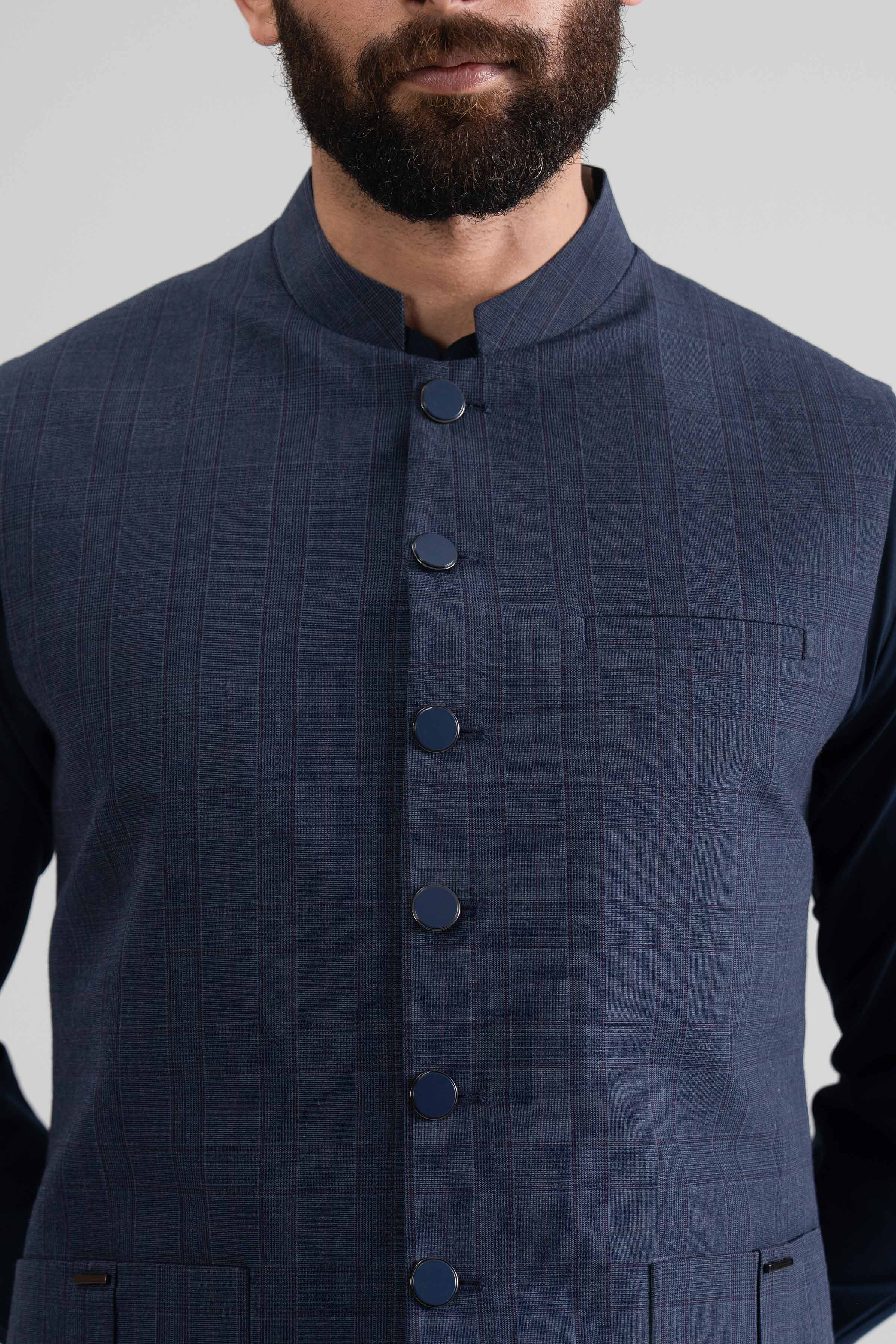 3 Piece - Solid Suit - NQ26-013 - Image 6