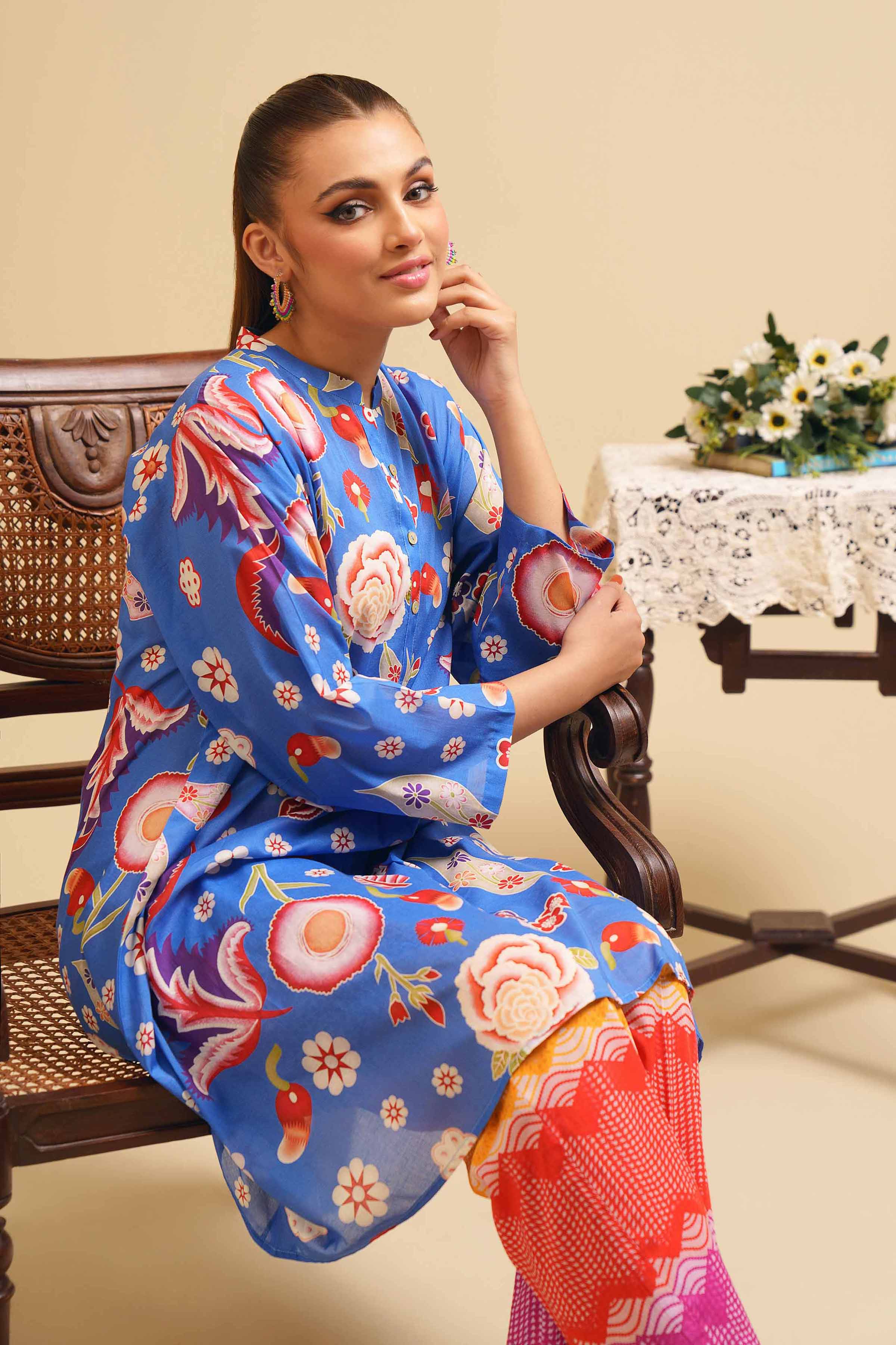 2 Piece - Printed Suit - PE24-222 - Image 2