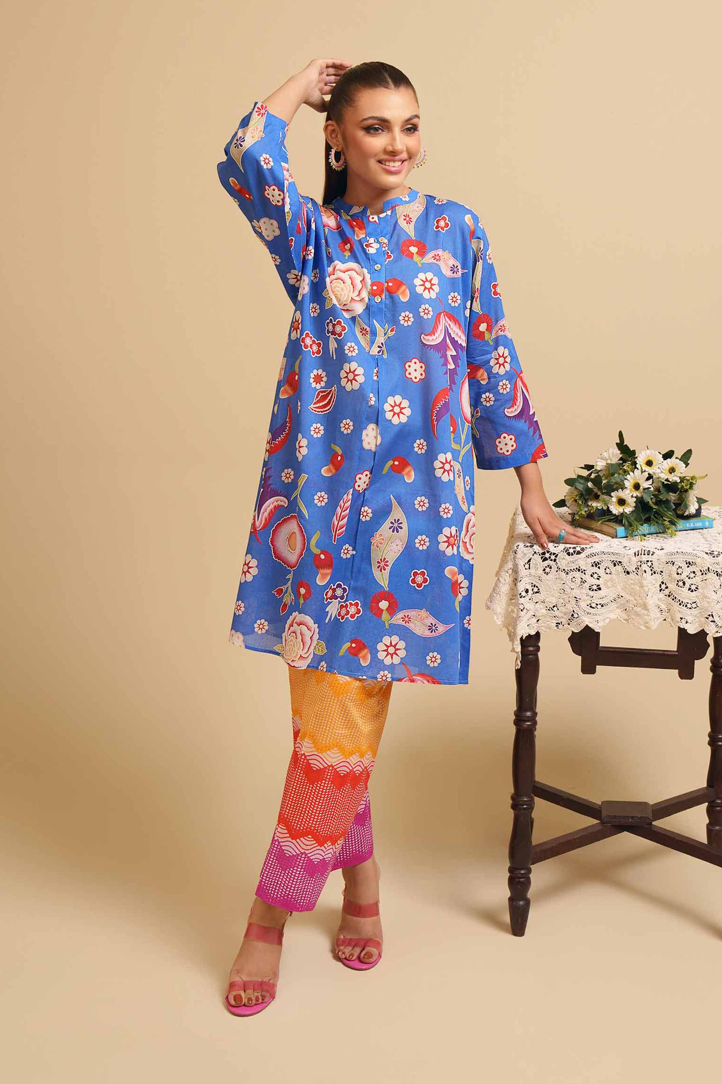 2 Piece - Printed Suit - PE24-222 - Image 3