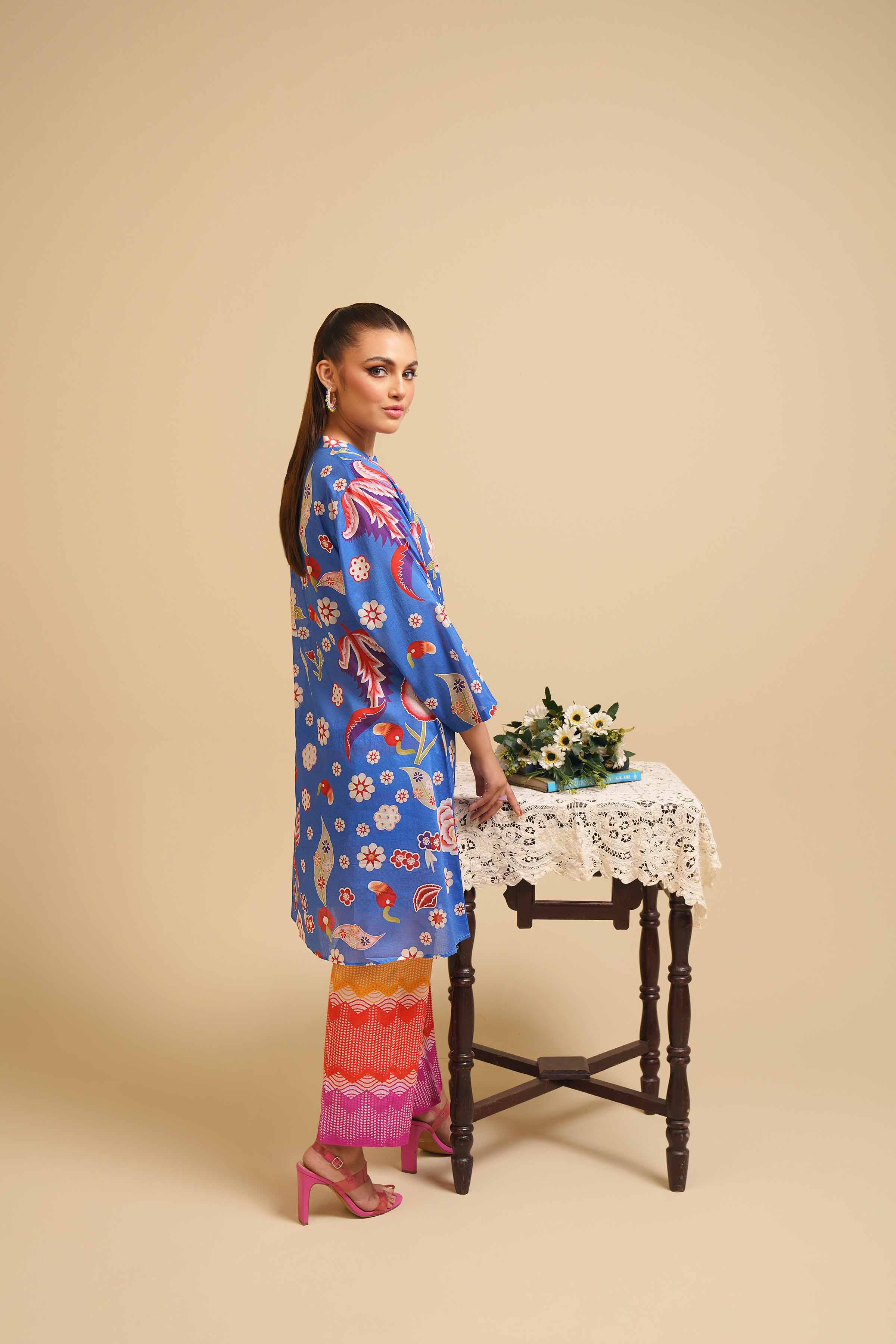 2 Piece - Printed Suit - PE24-222 - Image 7