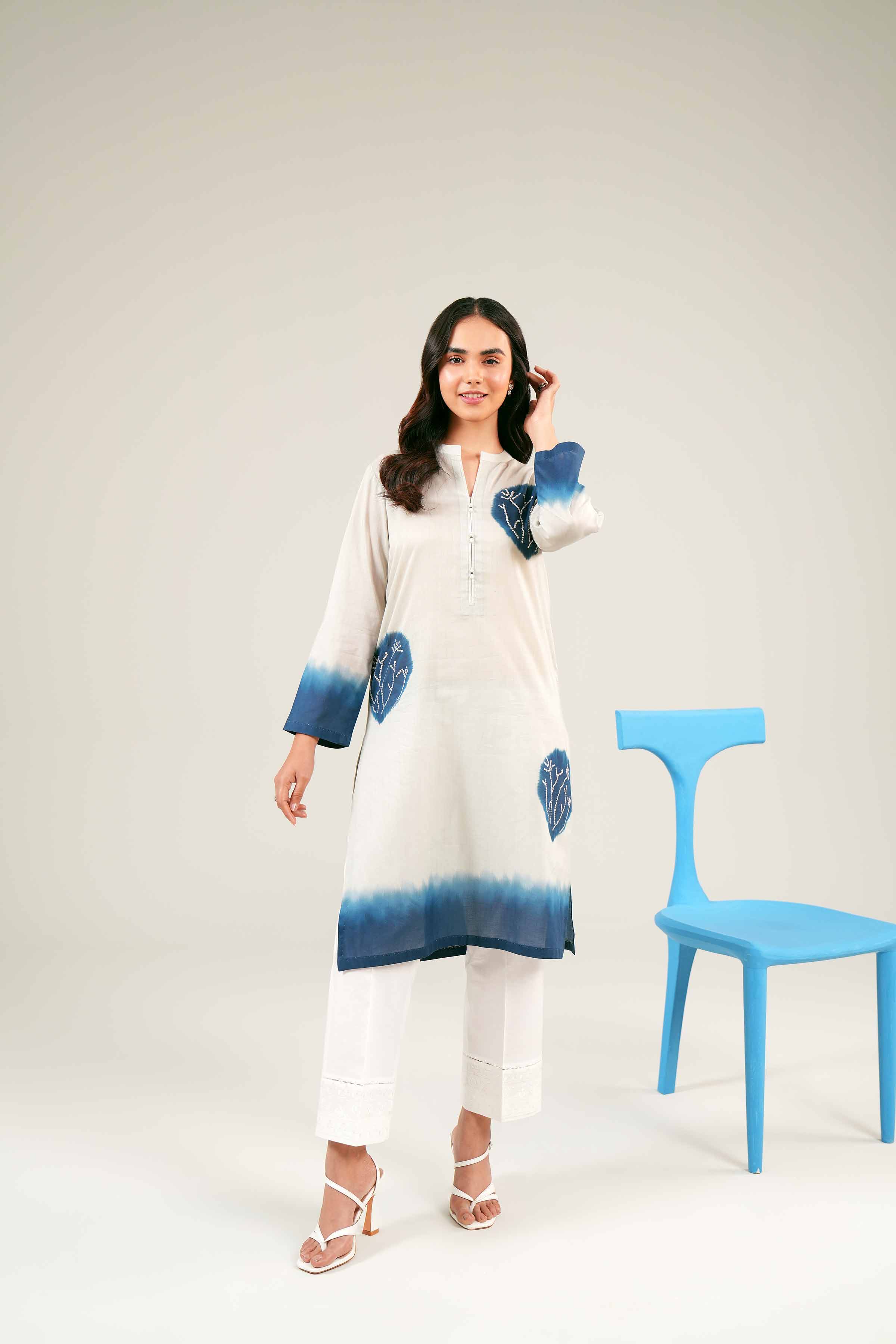 Printed Embroidered Shirt - PE24-274 - Image 6