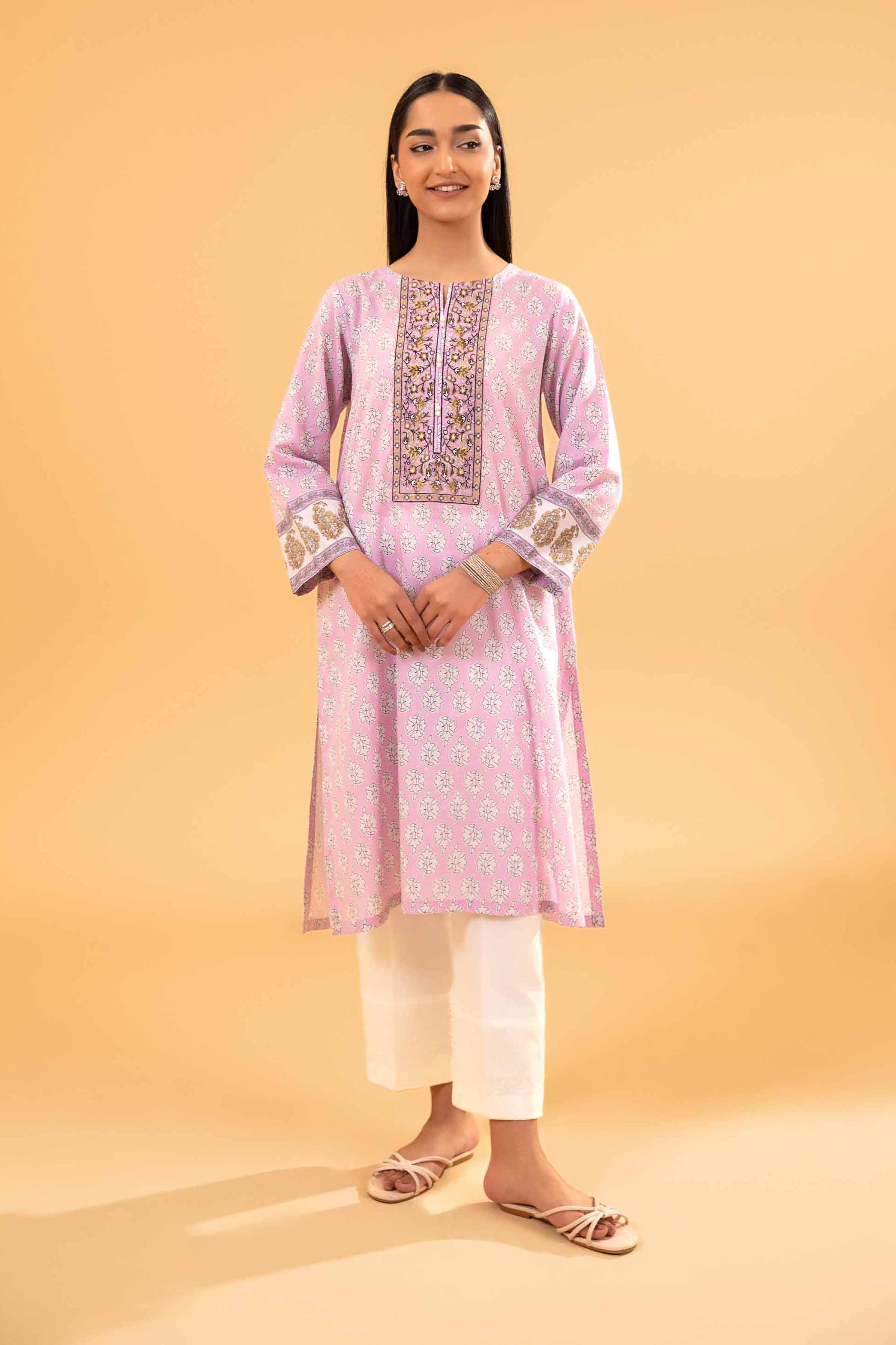 Printed Embroidered Shirt - PE24-289 - Image 2