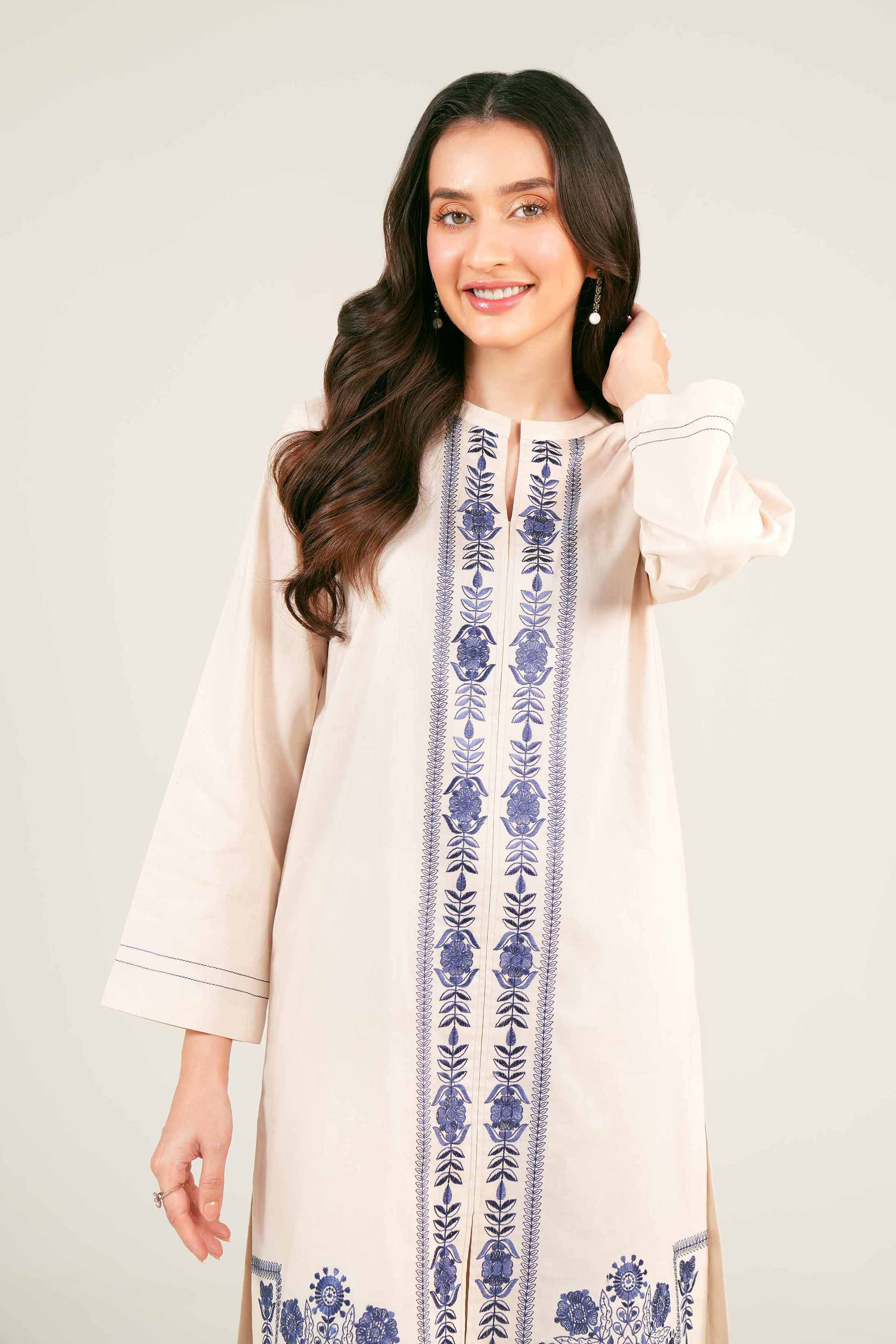 2 Piece - Embroidered Suit - PE24-334 - Image 2