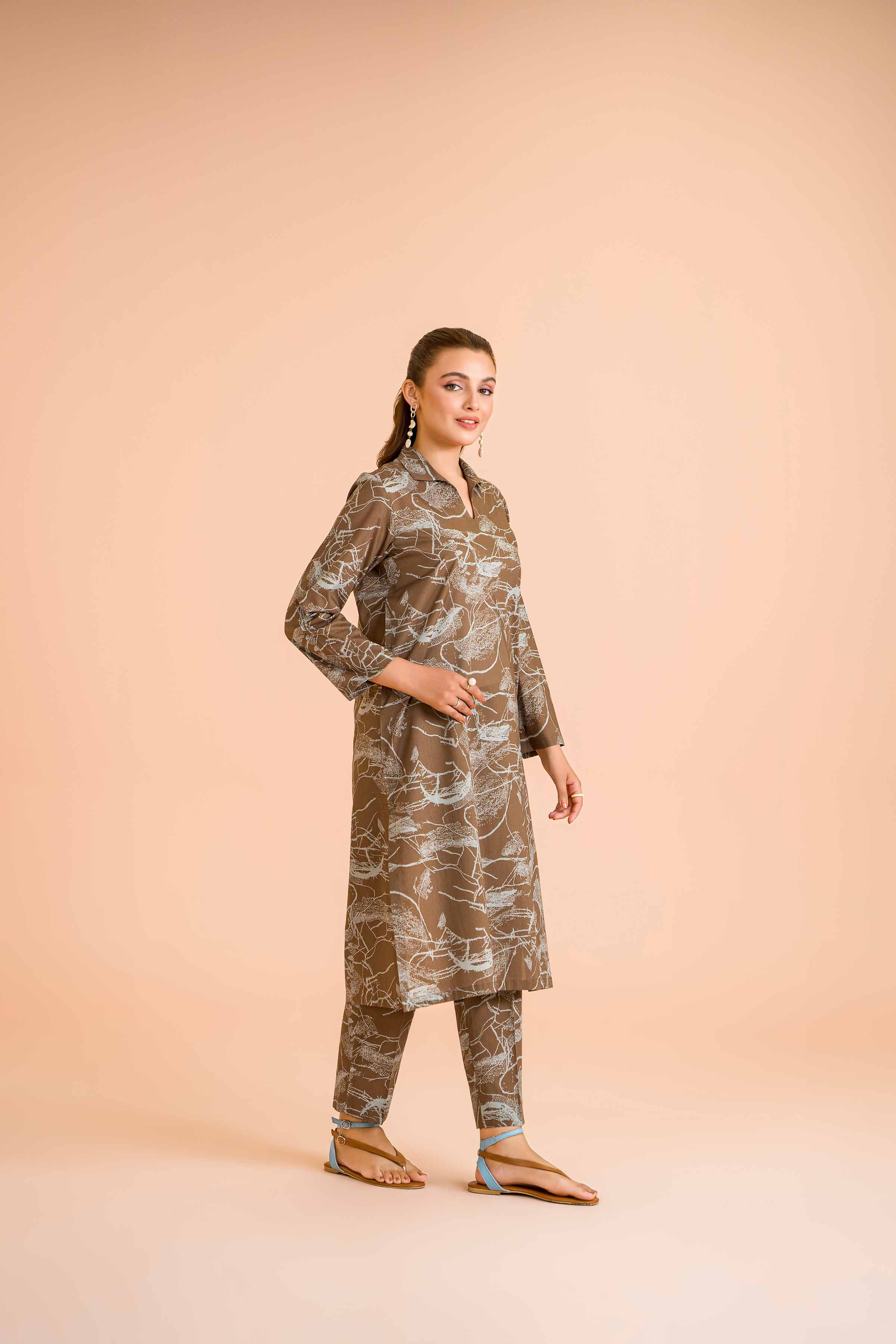 2 Piece - Printed Suit - PE24-401 - Image 4