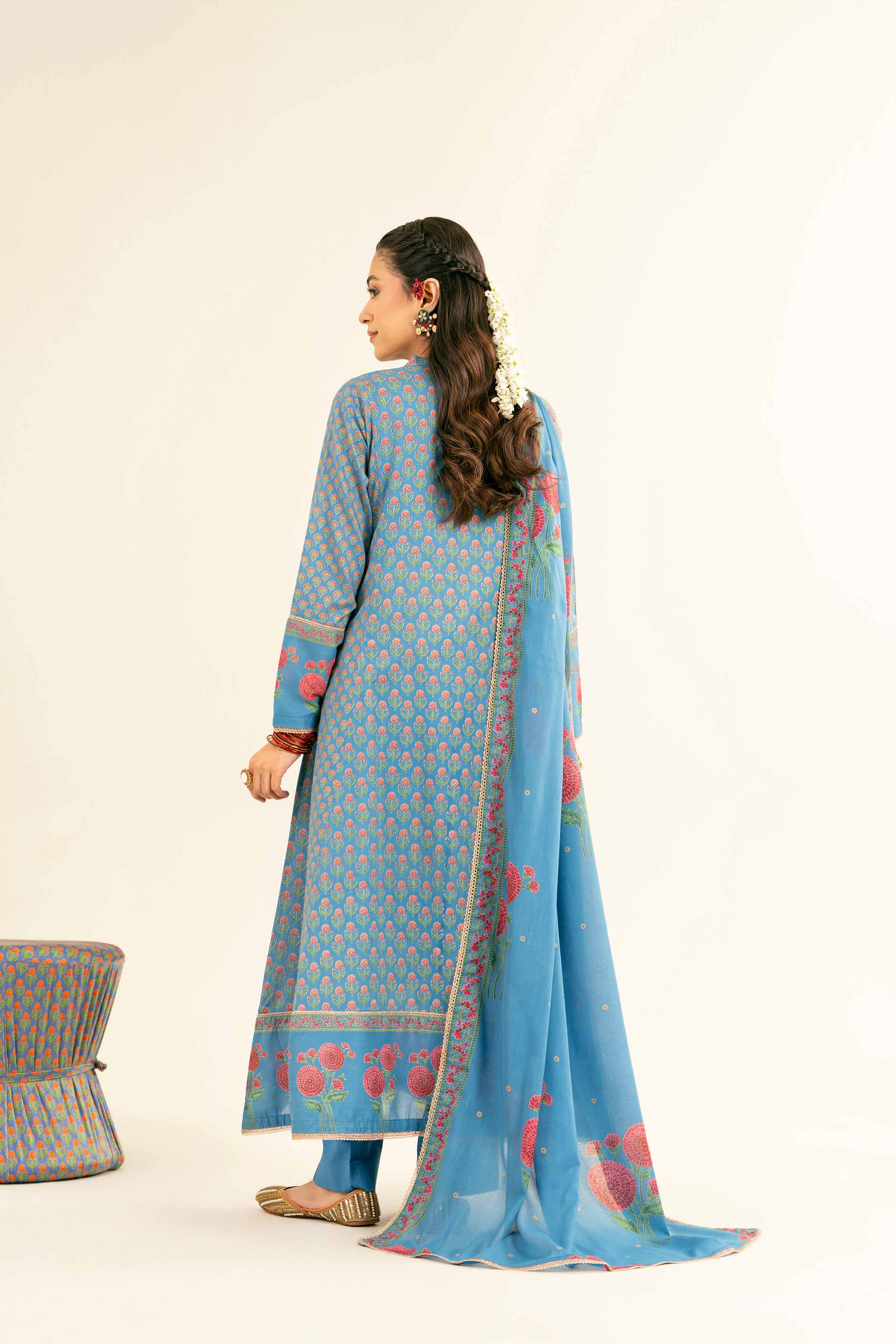 3 Piece - Printed Suit - PE25-208 - Image 3