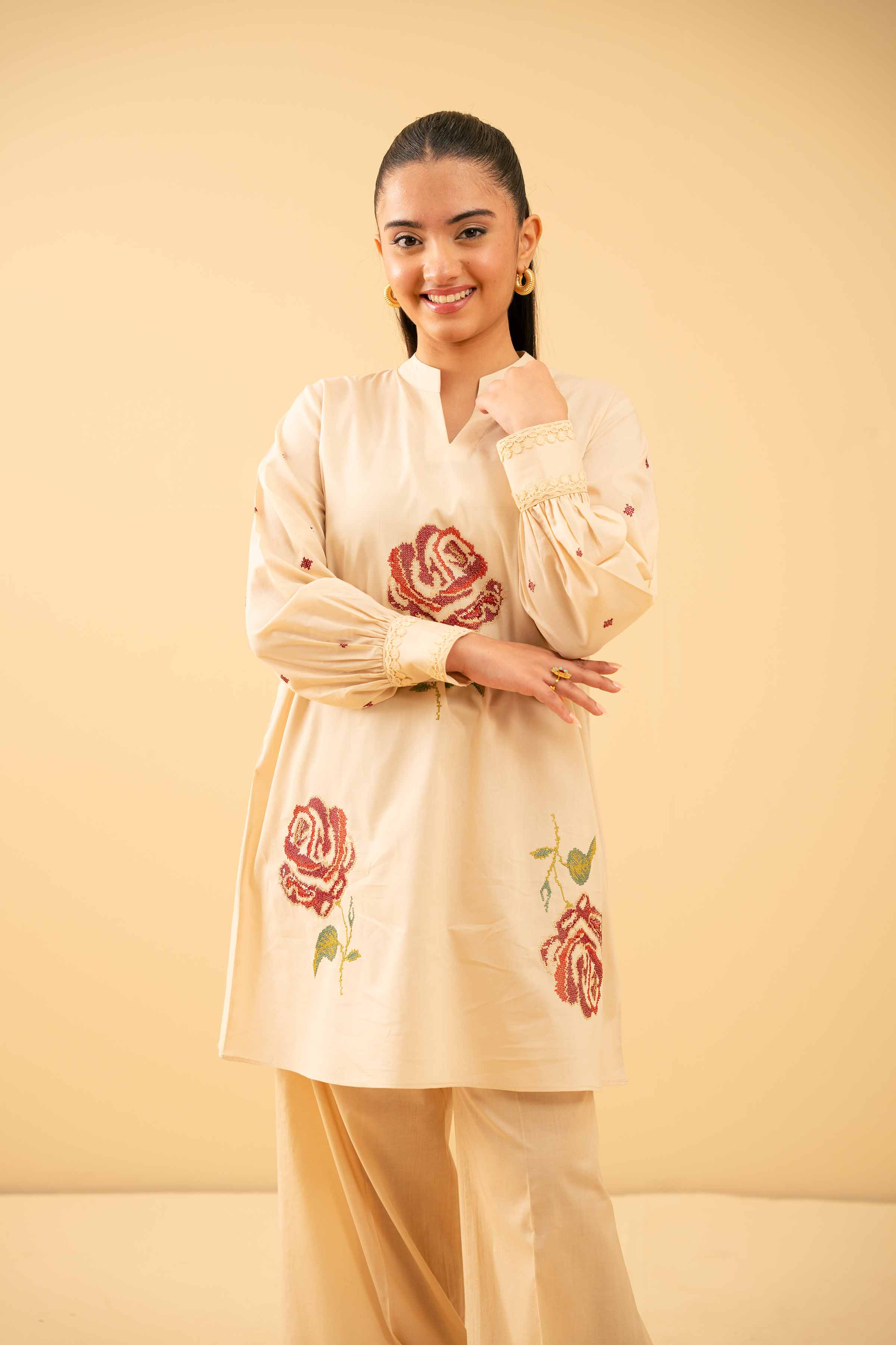Embroidered Shirt - PE25-229 - Image 6