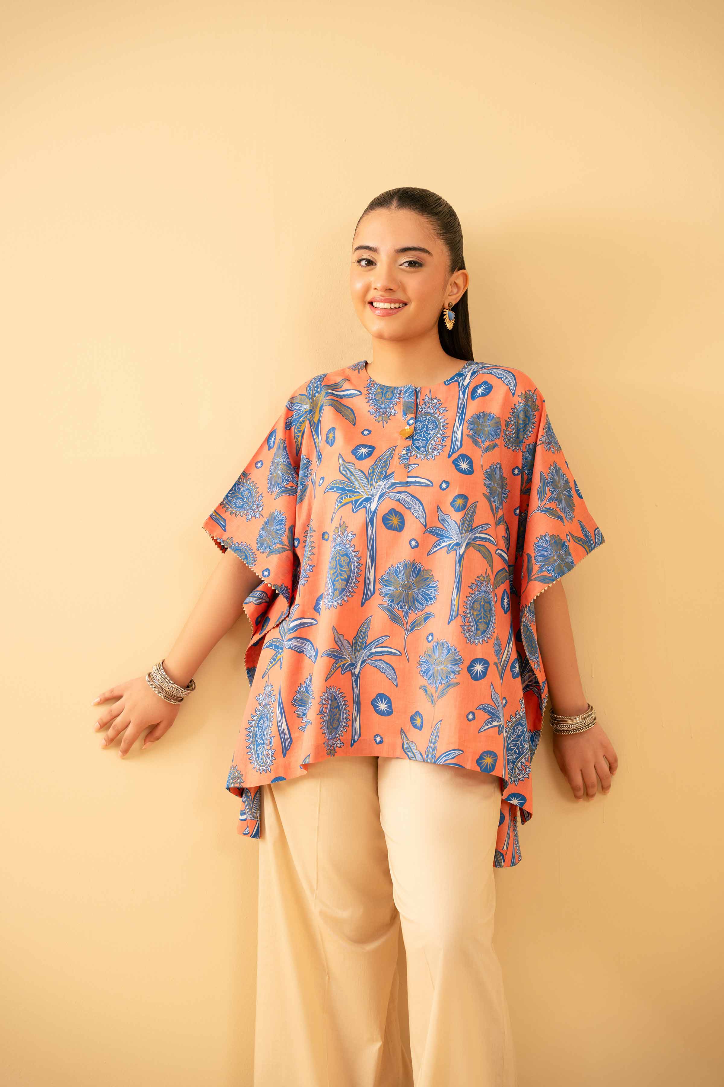 Printed Kaftan - PE25-269 - Image 5