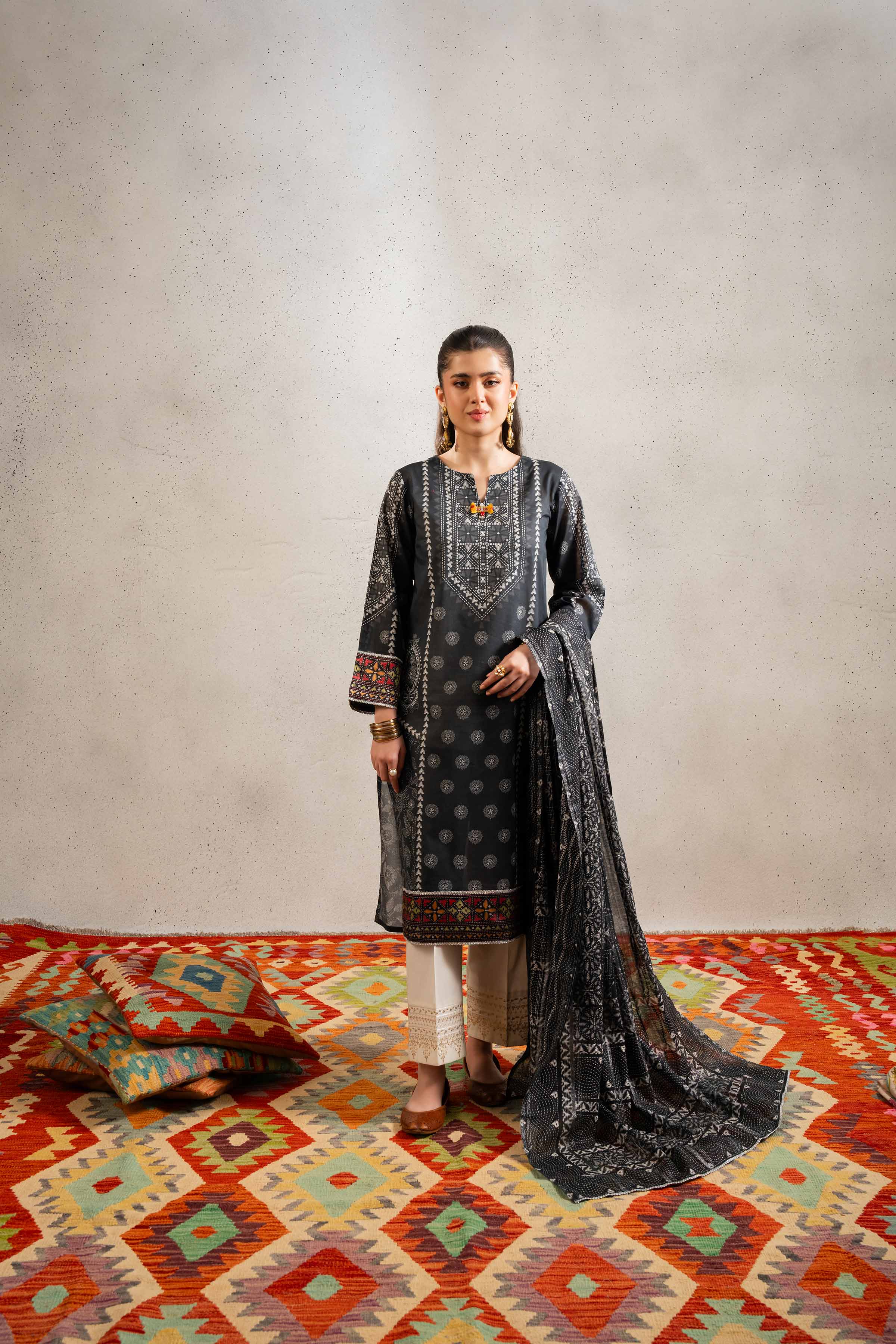 2 Piece - Printed Suit - PE25-294 - Image 4