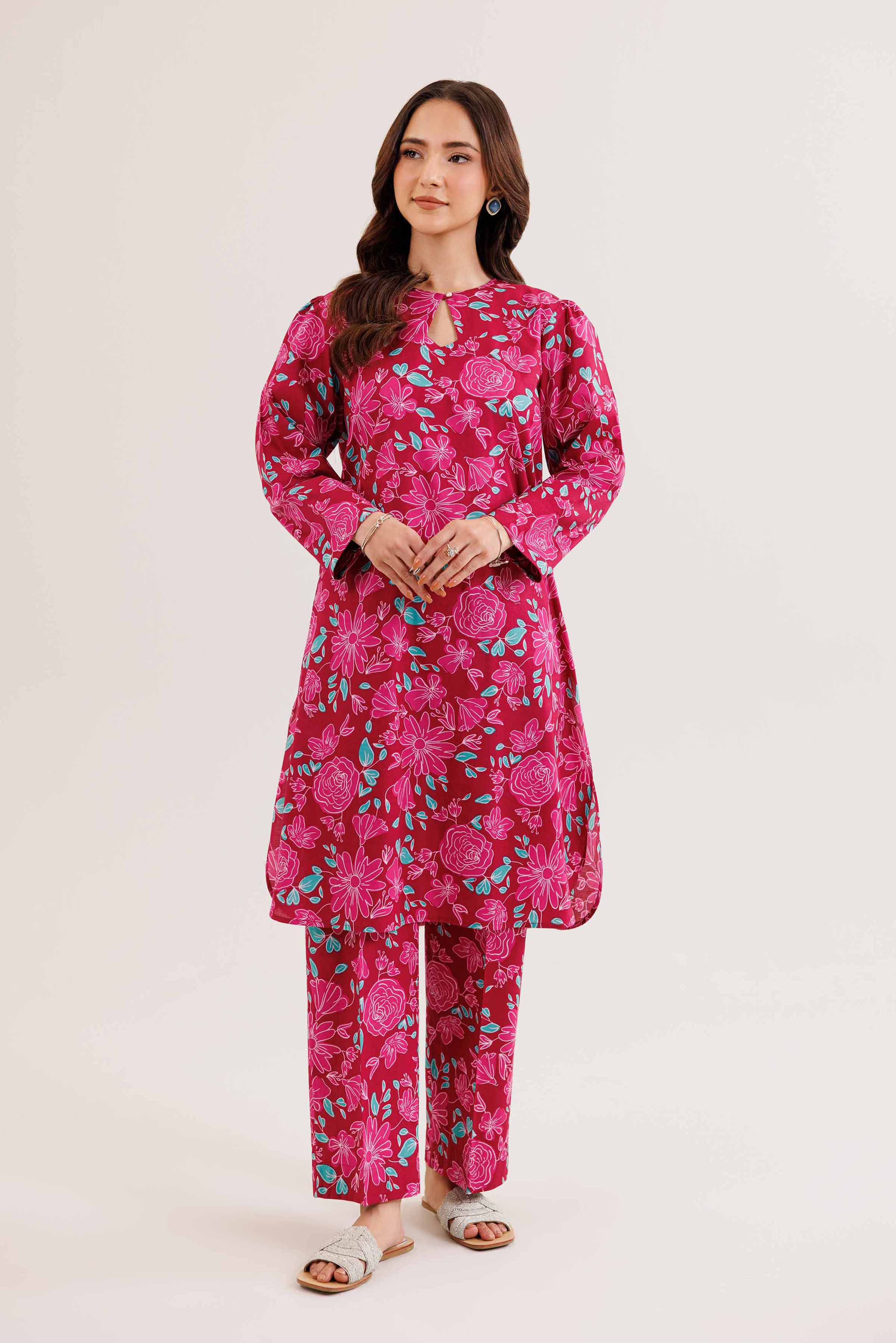 2 Piece - Printed Suit - PE25-300 - Image 2