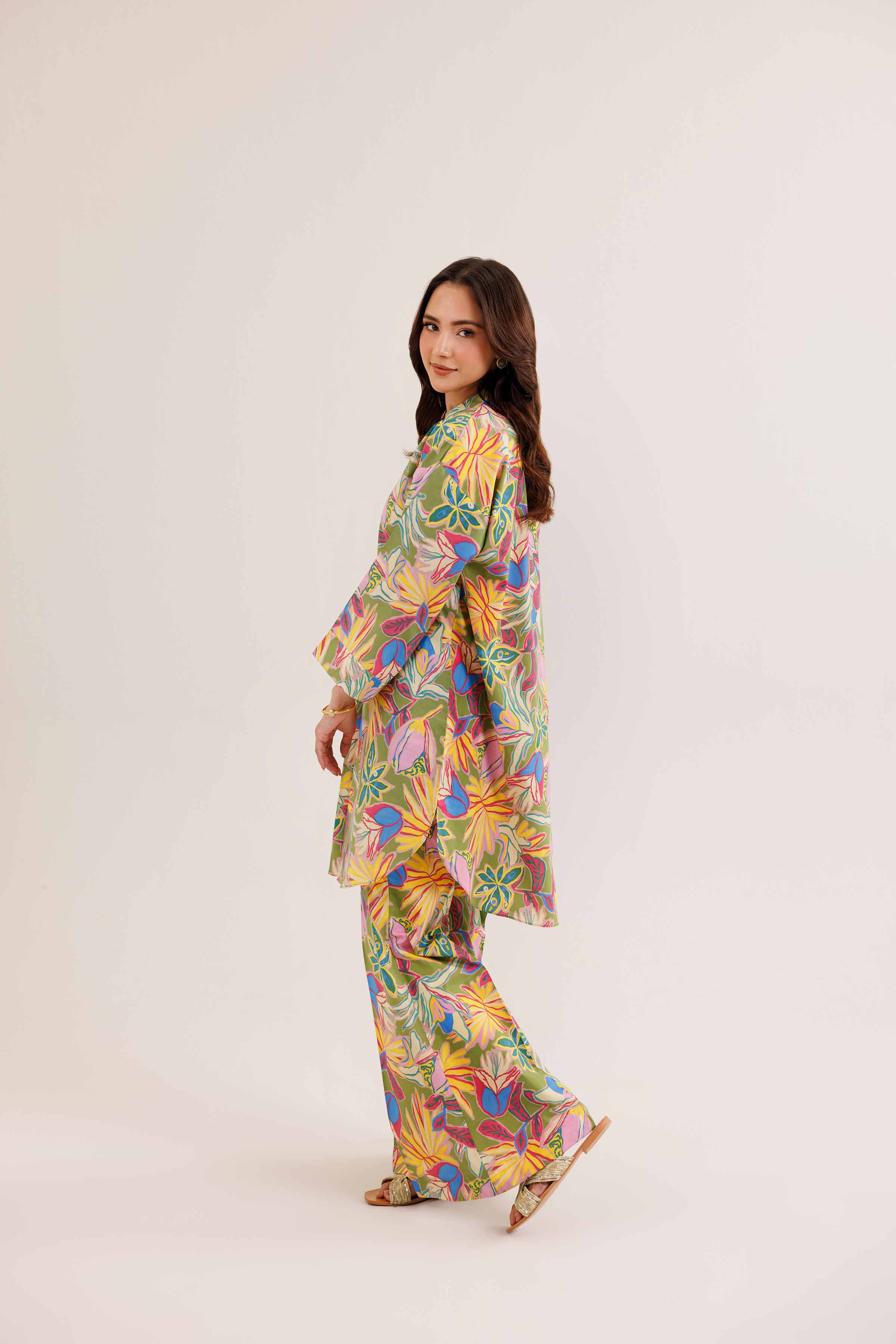 2 Piece - Printed Suit - PE25-311 - Image 6