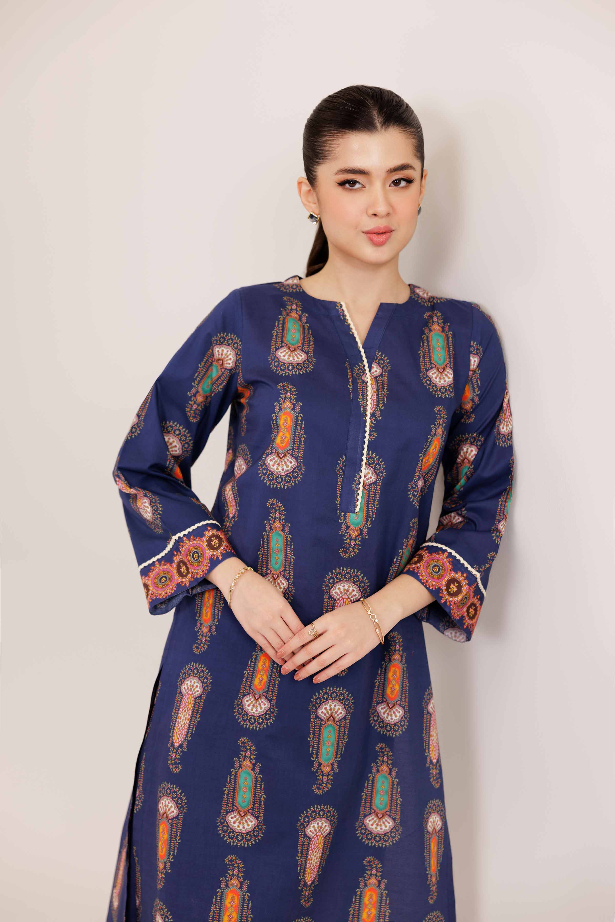 2 Piece - Printed Suit - PE25-319 - Image 3