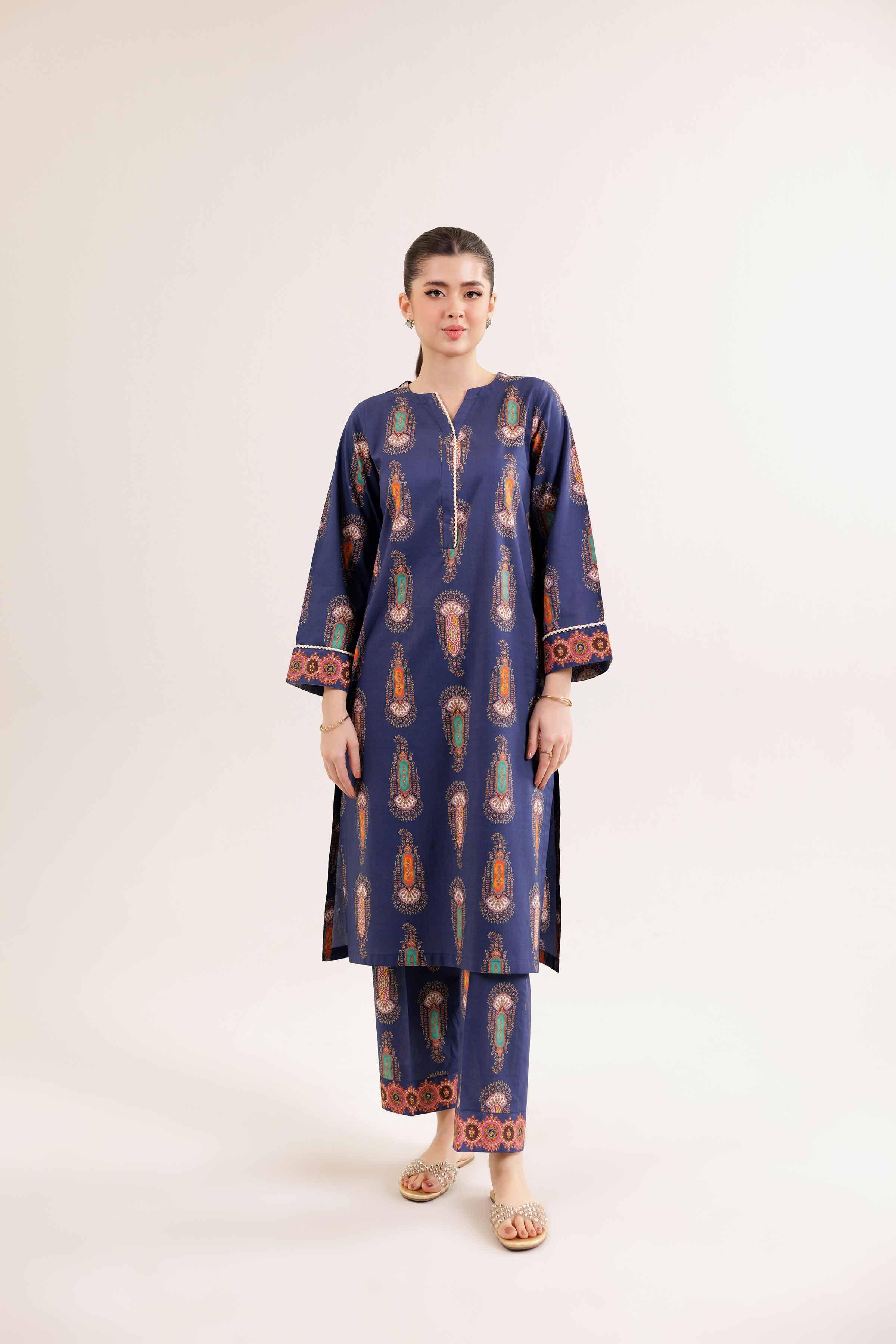 2 Piece - Printed Suit - PE25-319 - Image 4